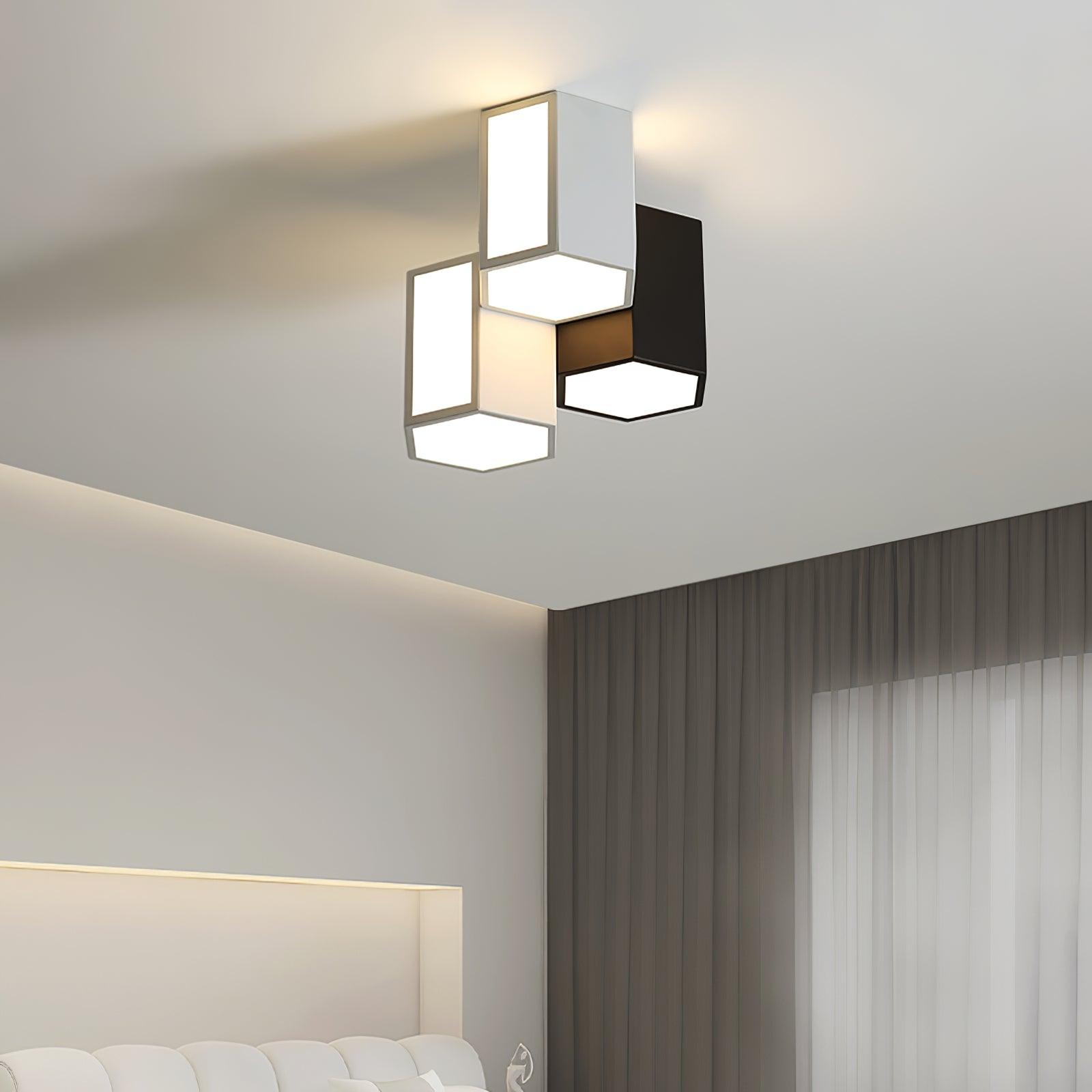 Ilthaisra Geometric Collection Ceiling Light-Neutral Decor