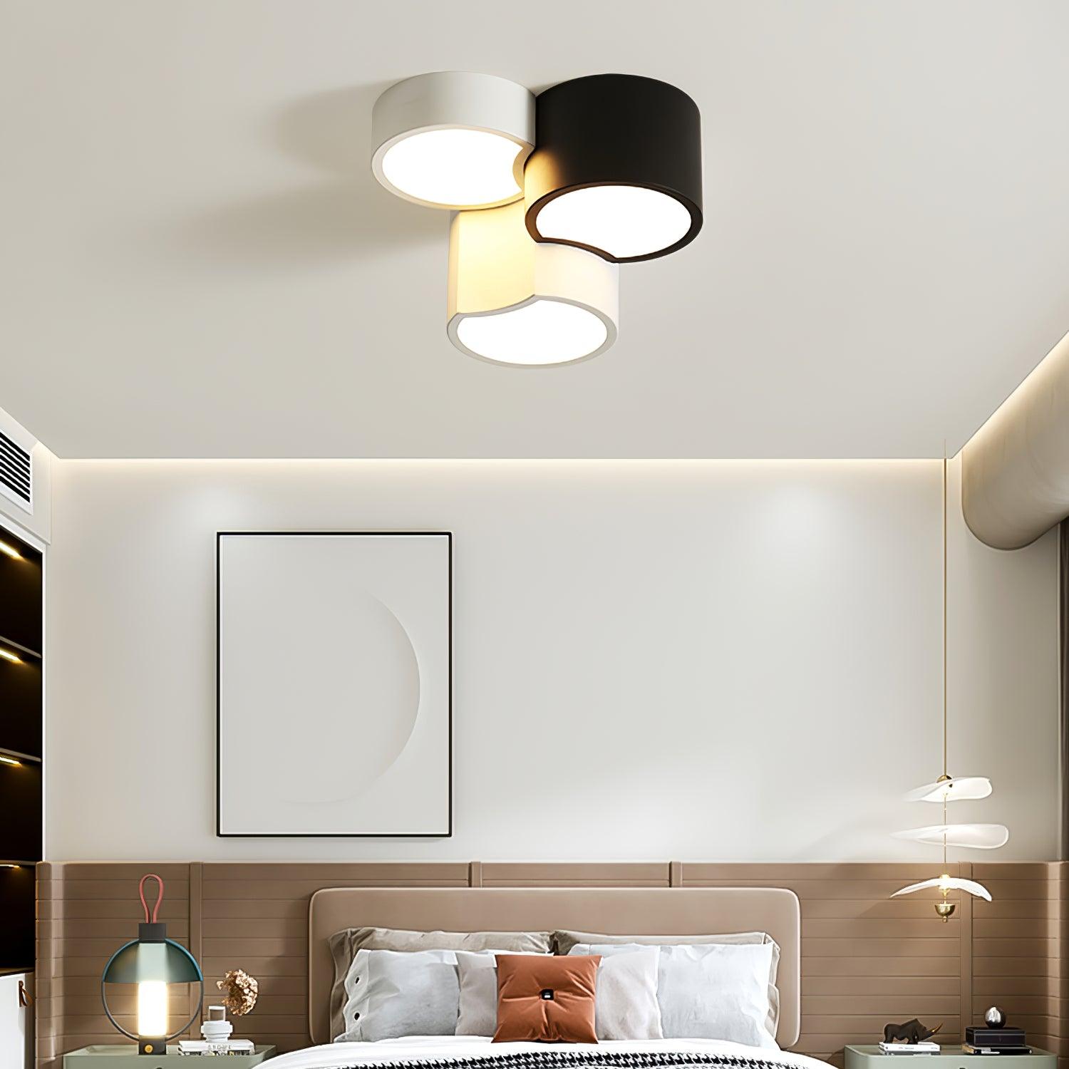 Ilthaisra Geometric Collection Ceiling Light-Neutral Decor