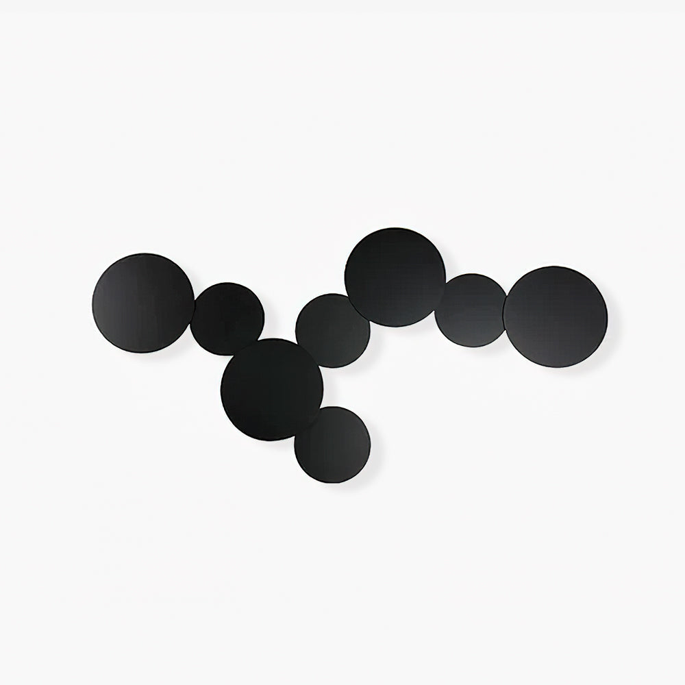Arelis Geometric Disc Wall Lamp-Neutral Decor