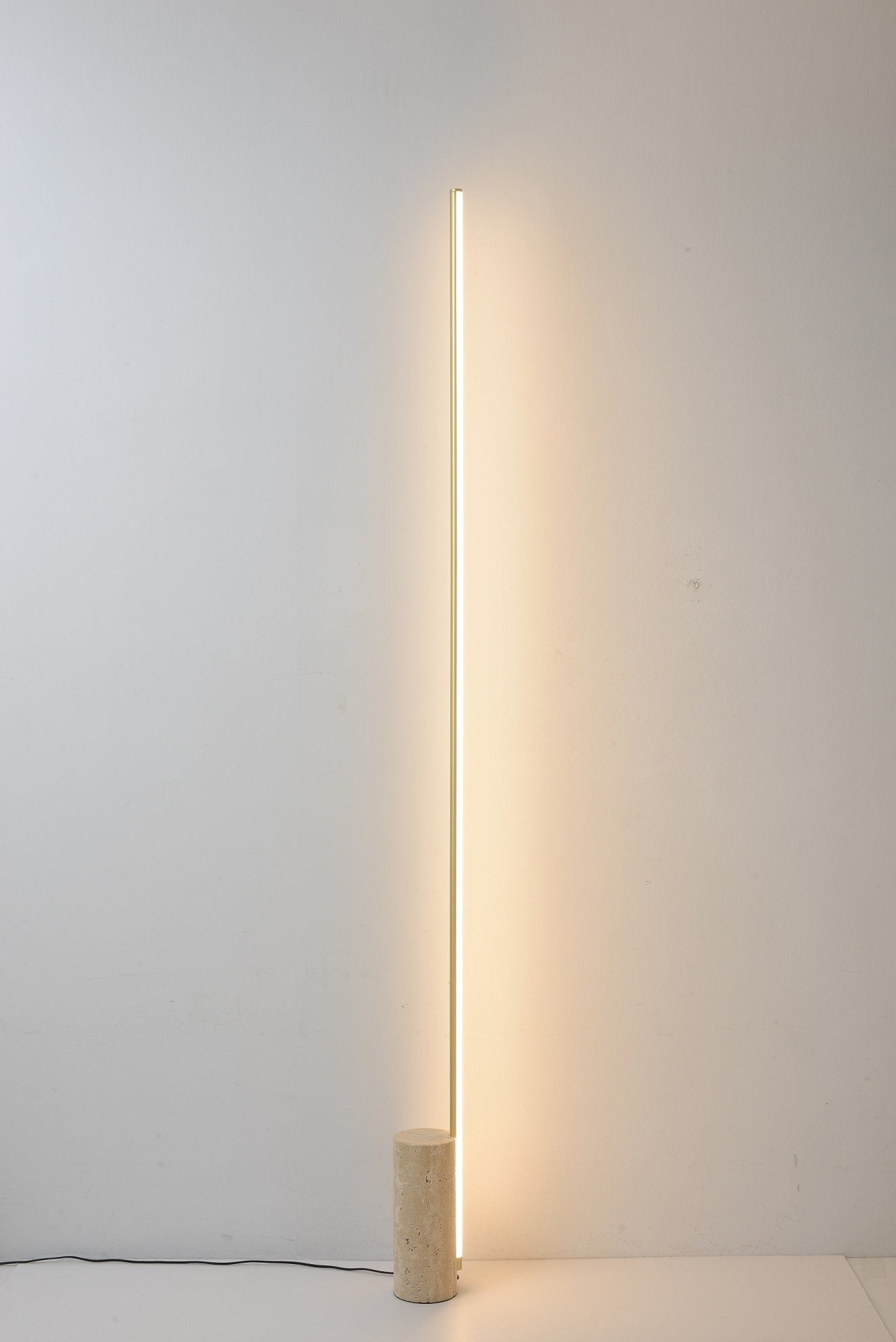 Geometric Linear Floor Lamp-Neutral Decor