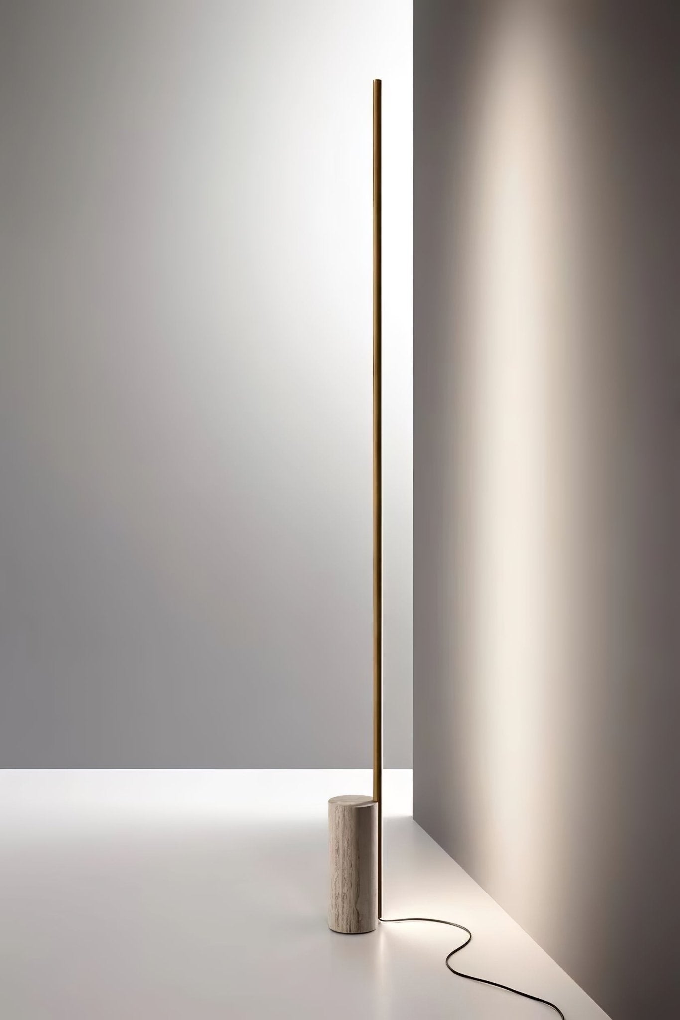 Geometric Linear Floor Lamp-Neutral Decor