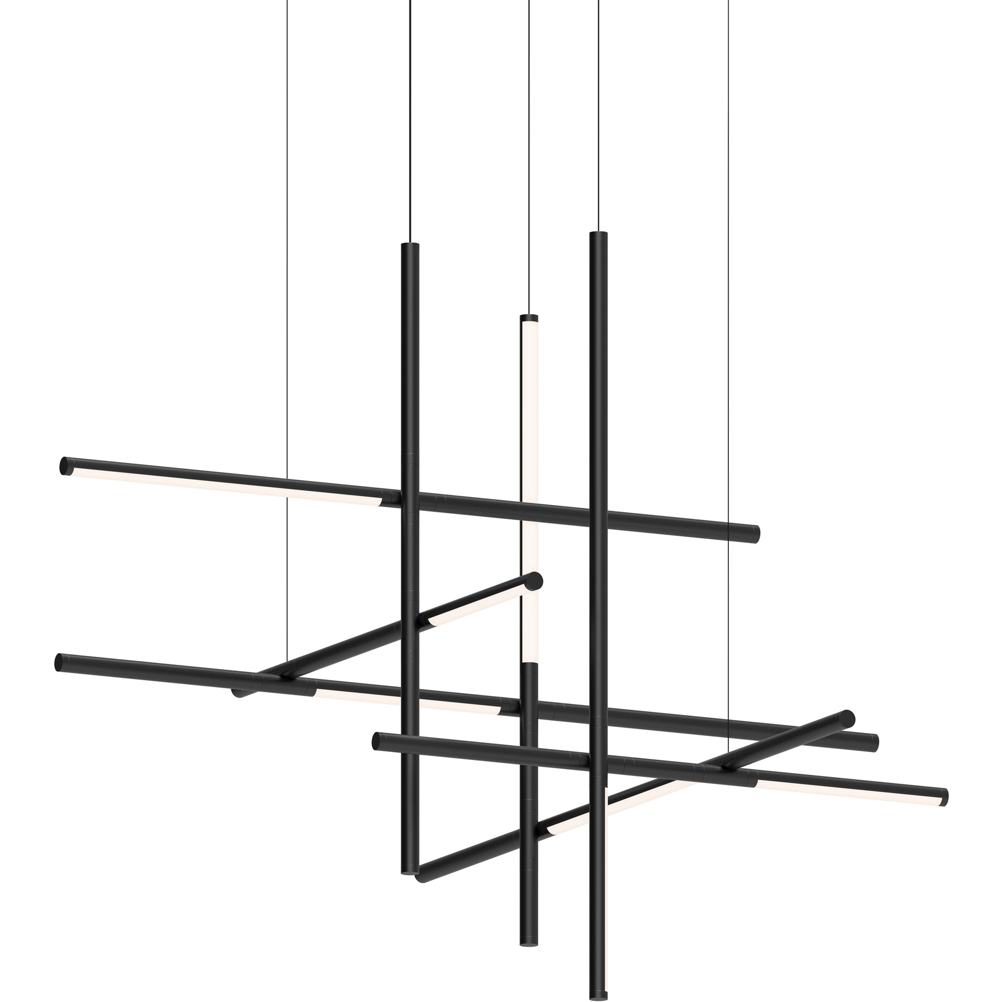 Geometric Linear Pendant Lamp-Neutral Decor