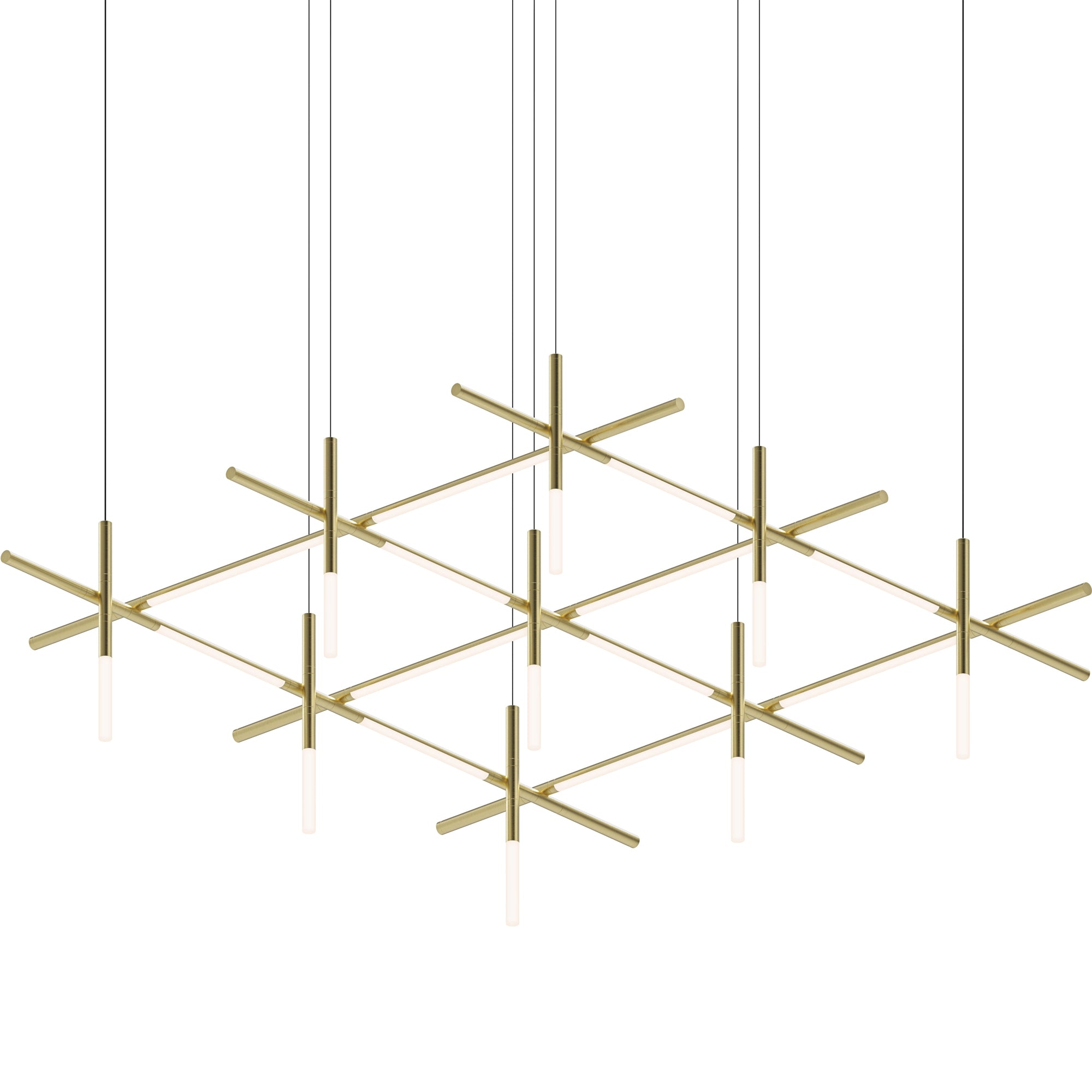 Geometric Linear Pendant Lamp-Neutral Decor