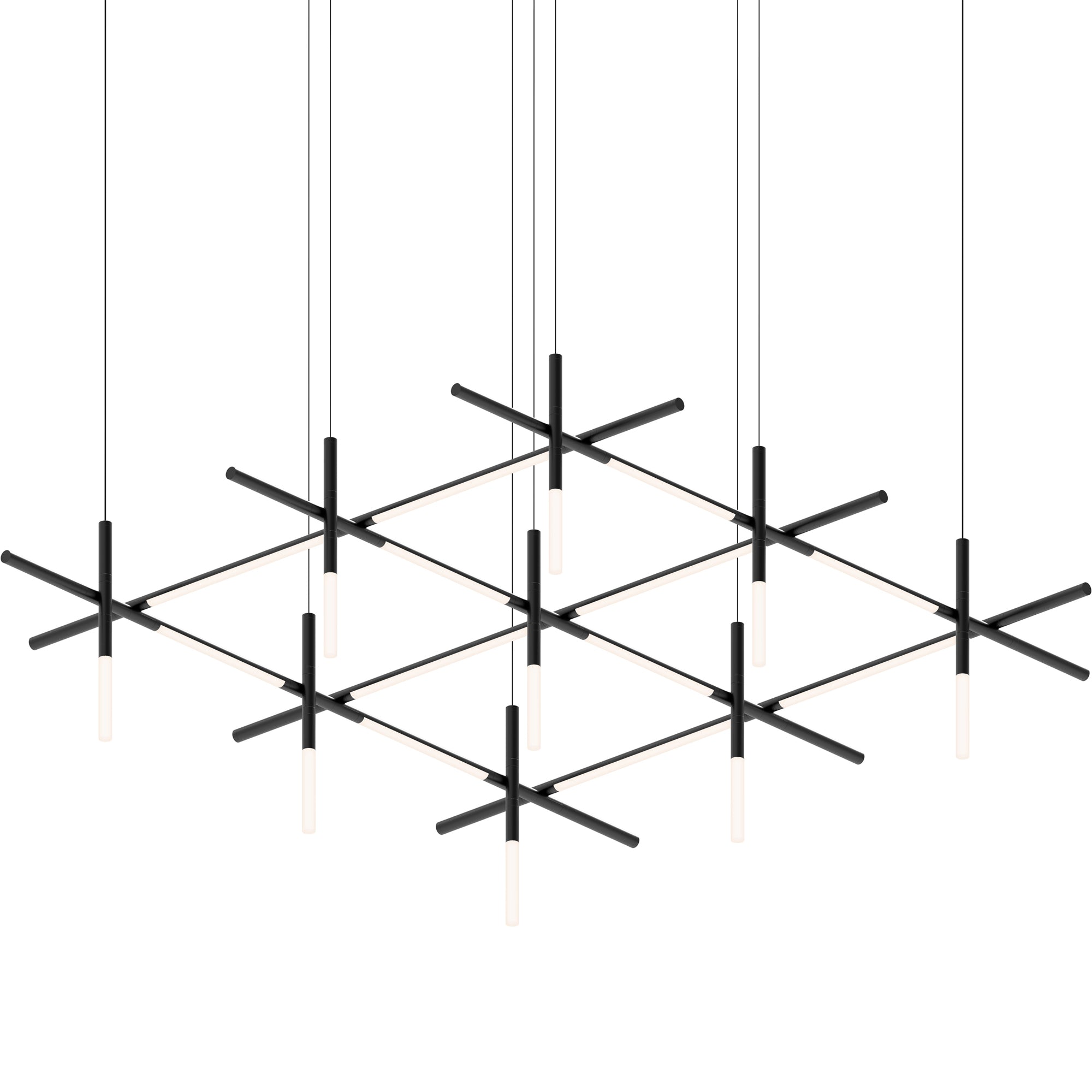 Geometric Linear Pendant Lamp-Neutral Decor