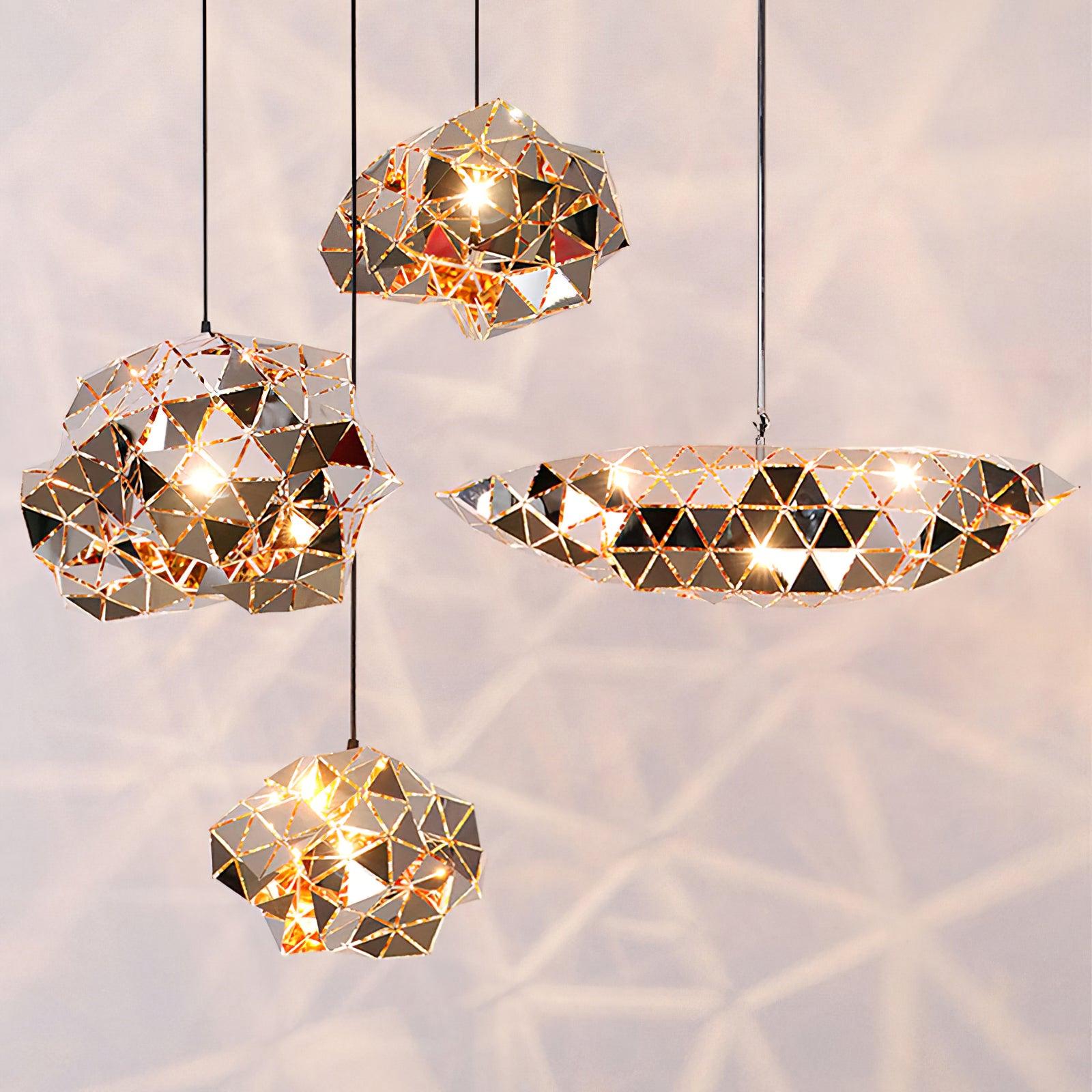 Arix Premium Nordic Art Panel Pendant Lamp-Neutral Decor