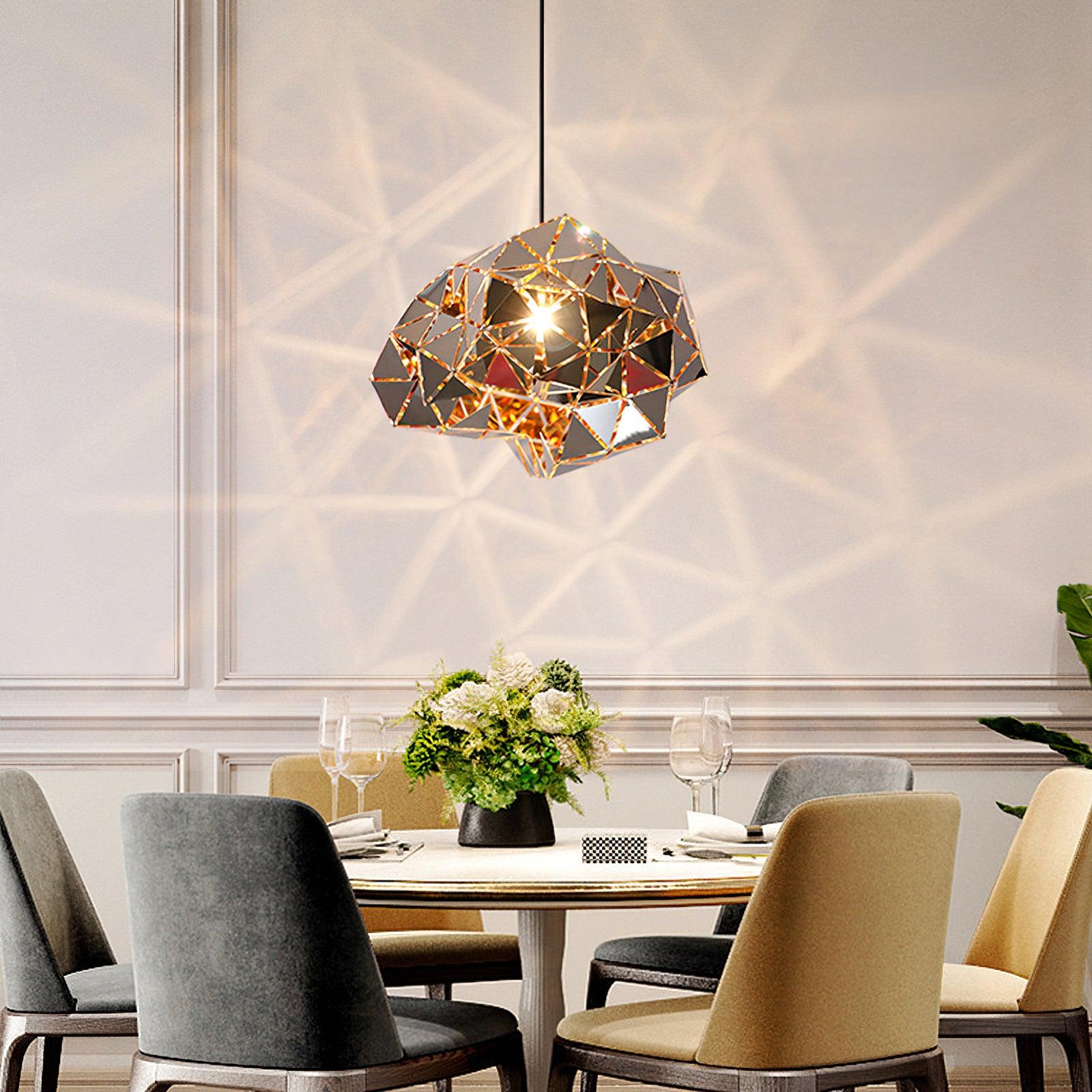 Arix Premium Nordic Art Panel Pendant Lamp-Neutral Decor