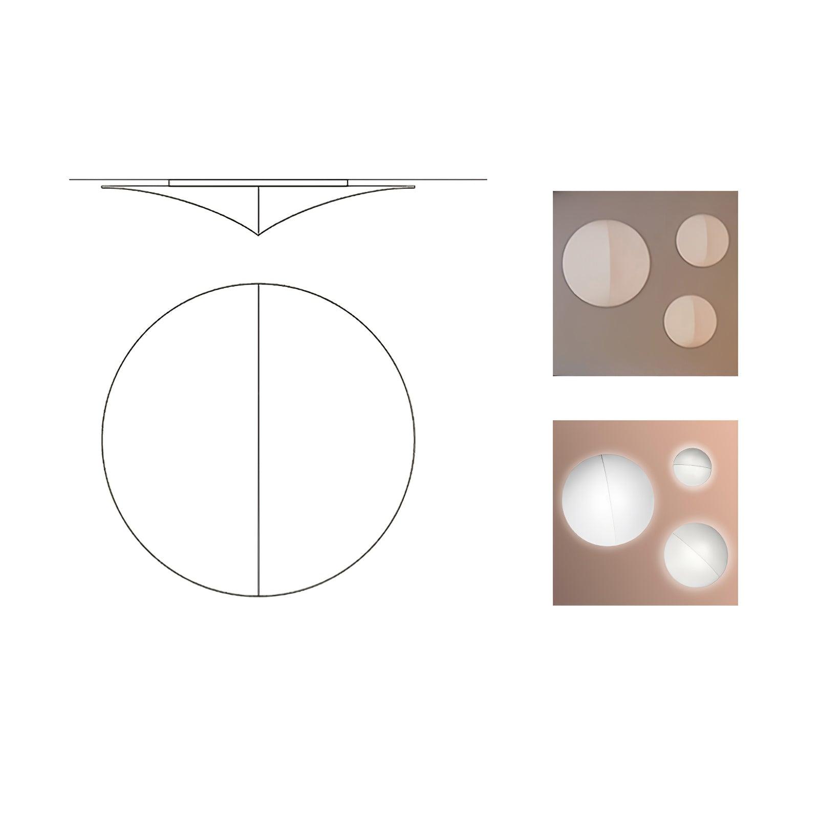 Phel Minimalist Fabric Wall lamp-Neutral Decor