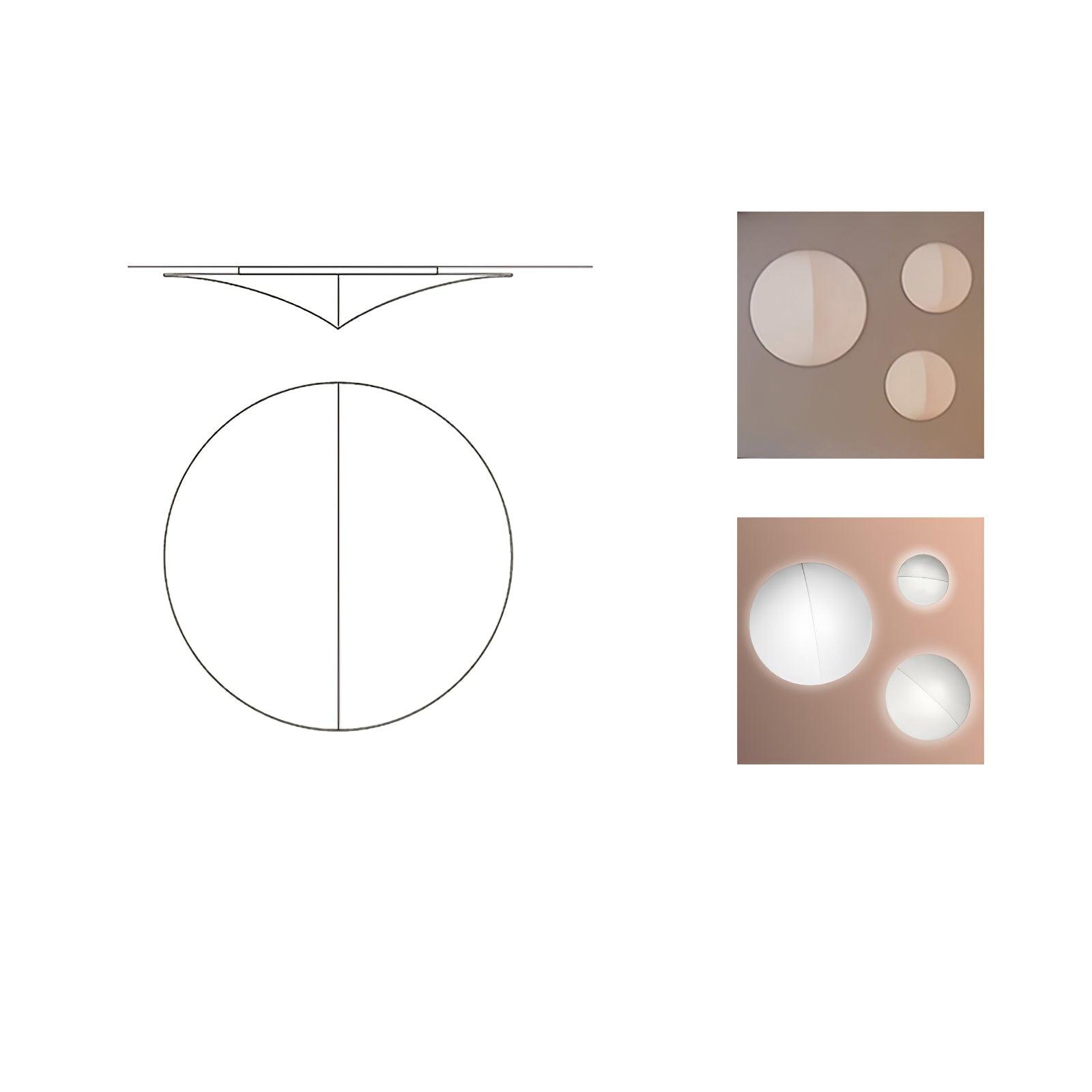 Phel Minimalist Fabric Wall lamp-Neutral Decor