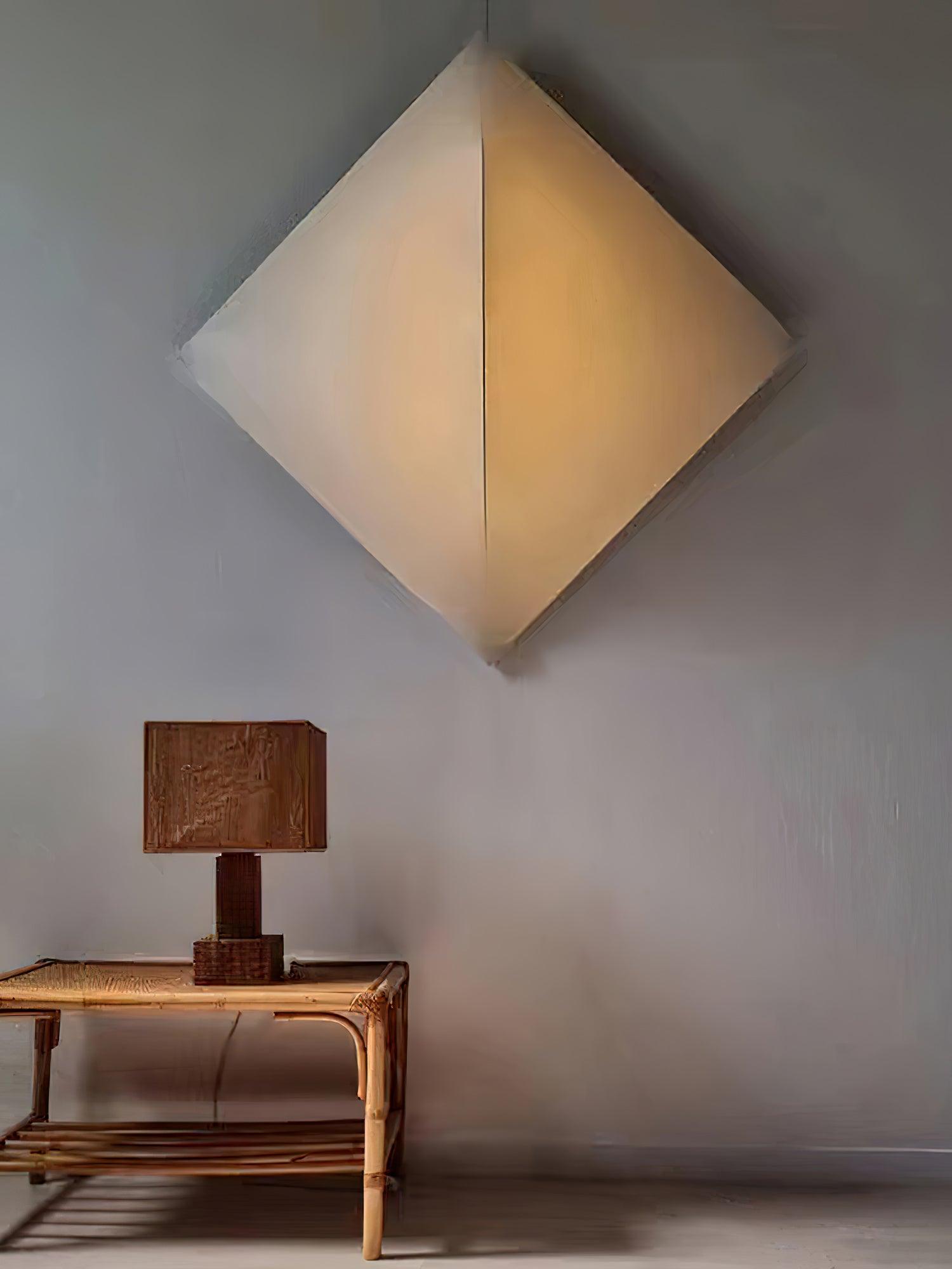 Phel Minimalist Fabric Wall lamp-Neutral Decor