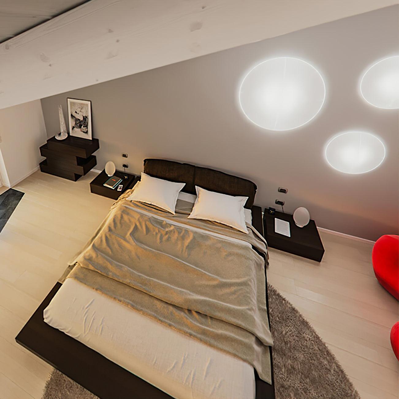 Phel Minimalist Fabric Wall lamp-Neutral Decor