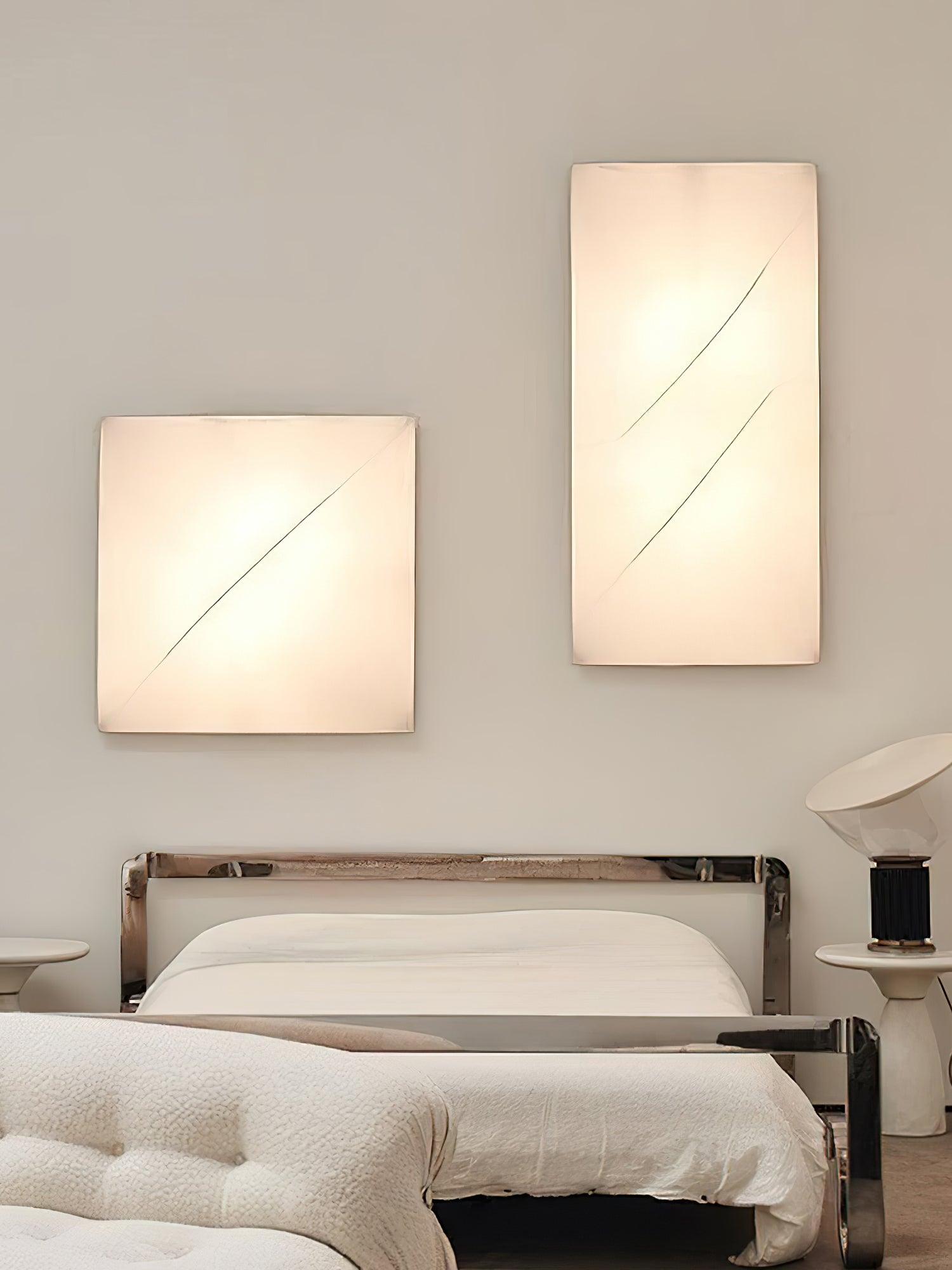 Phel Minimalist Fabric Wall lamp-Neutral Decor