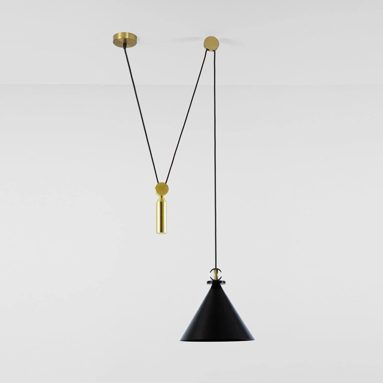 Lustra Chandelier Geometric Shape Art-Neutral Decor