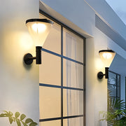 Joye Geometric LED Modern Plug in Outdoor Wall Lamp