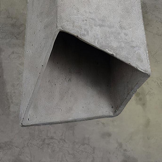 Geo Industrial Cement Pendant Light-Neutral Decor
