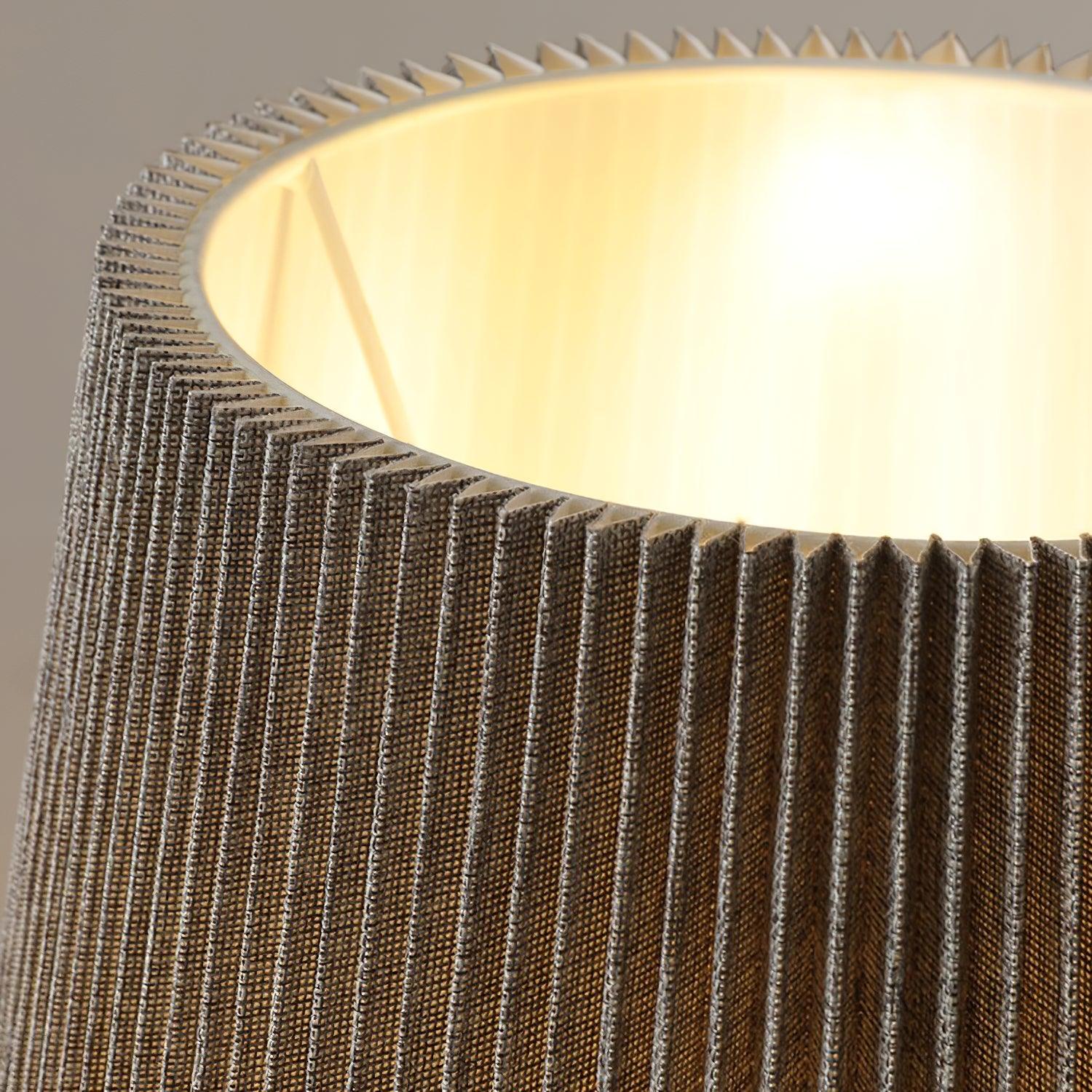 Oasis Fabric Table Lamp-Neutral Decor