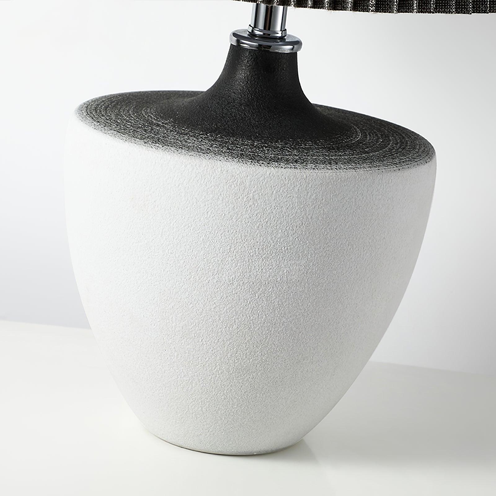 Oasis Fabric Table Lamp-Neutral Decor