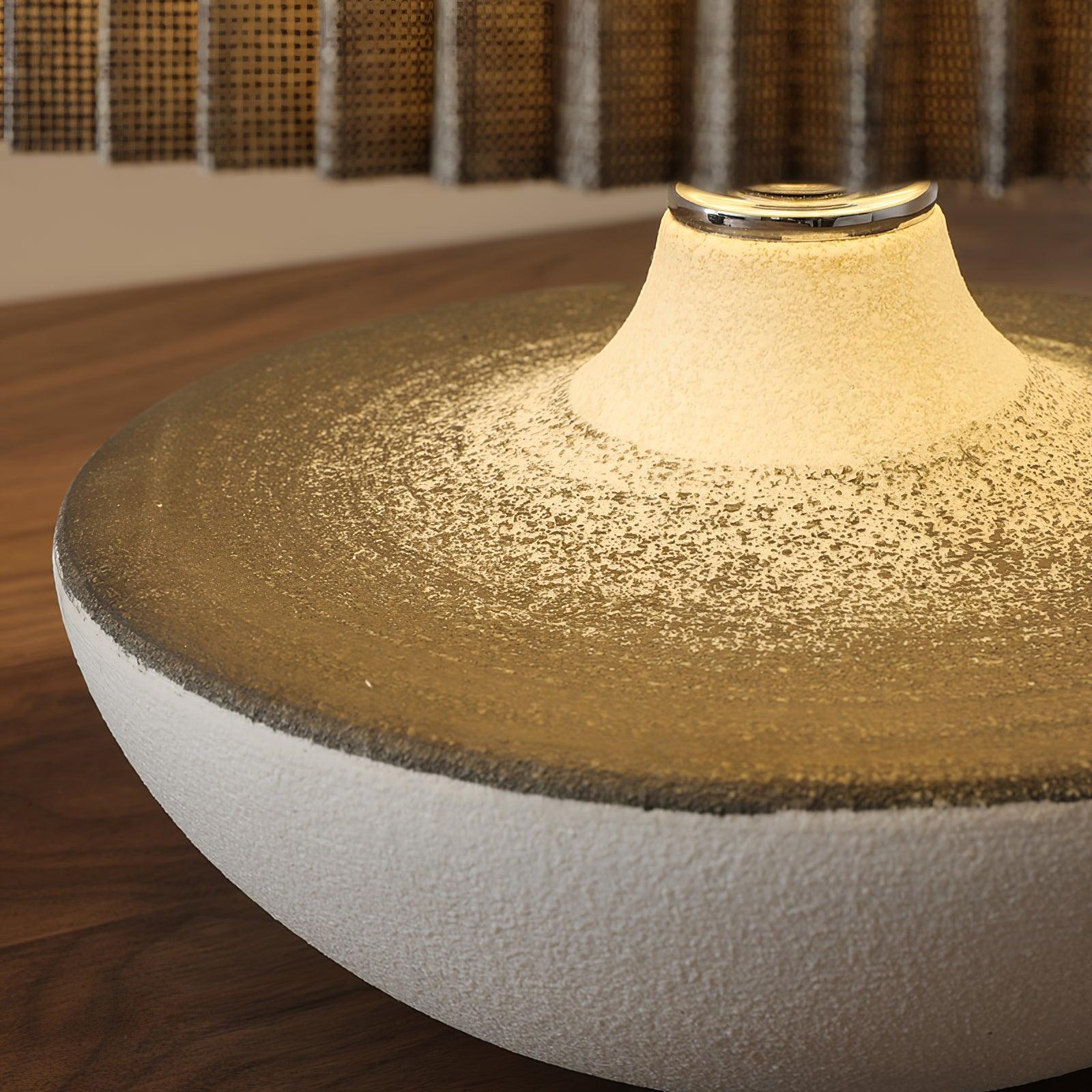 Oasis Fabric Table Lamp-Neutral Decor