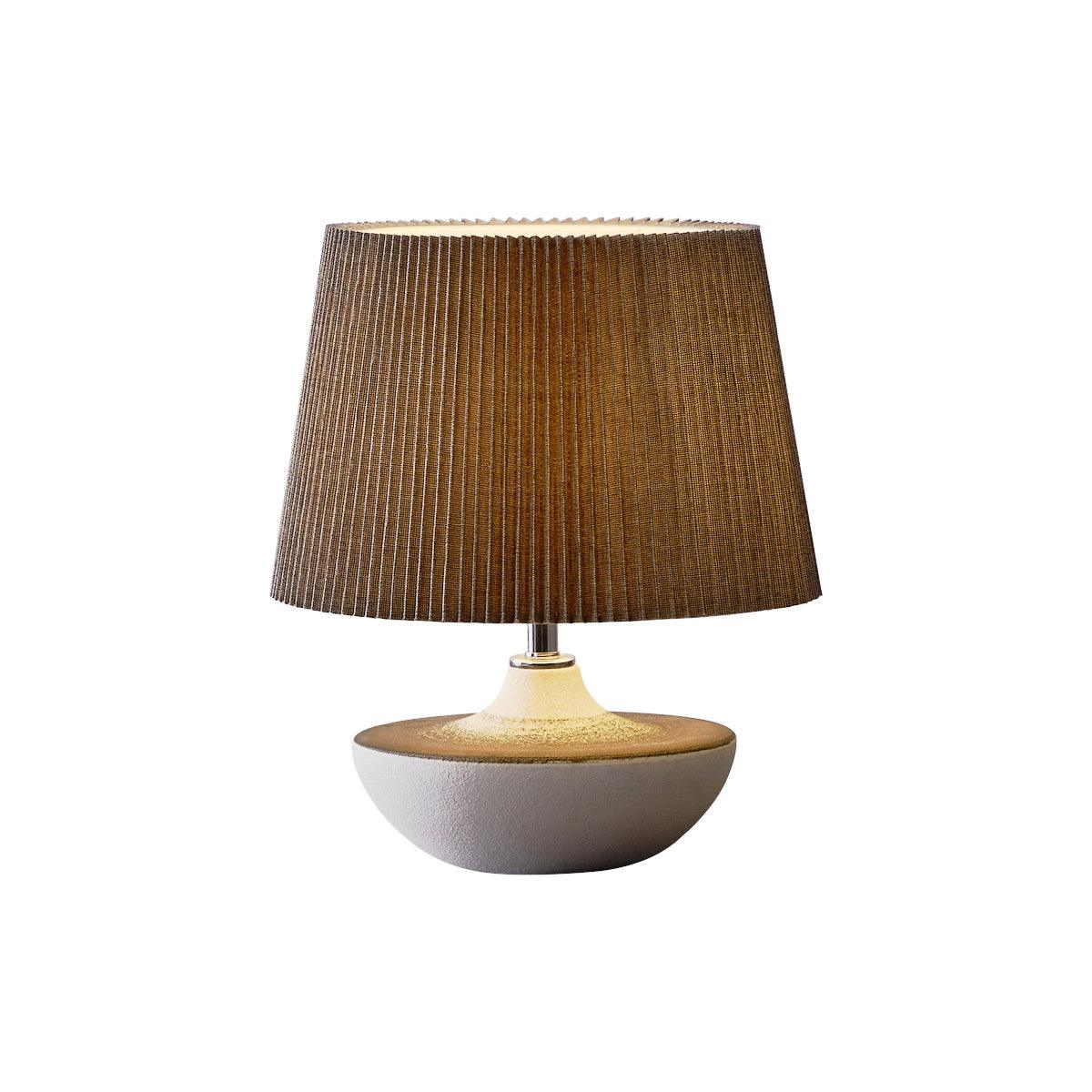 Oasis Fabric Table Lamp-Neutral Decor