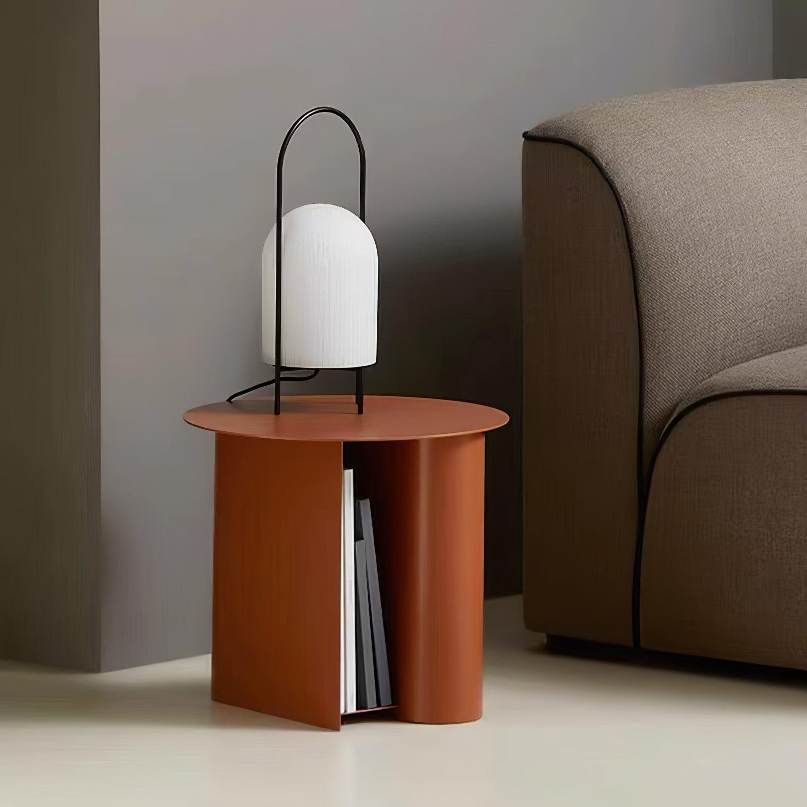 Firaie Glass Minimalist Table Lamp-Neutral Decor