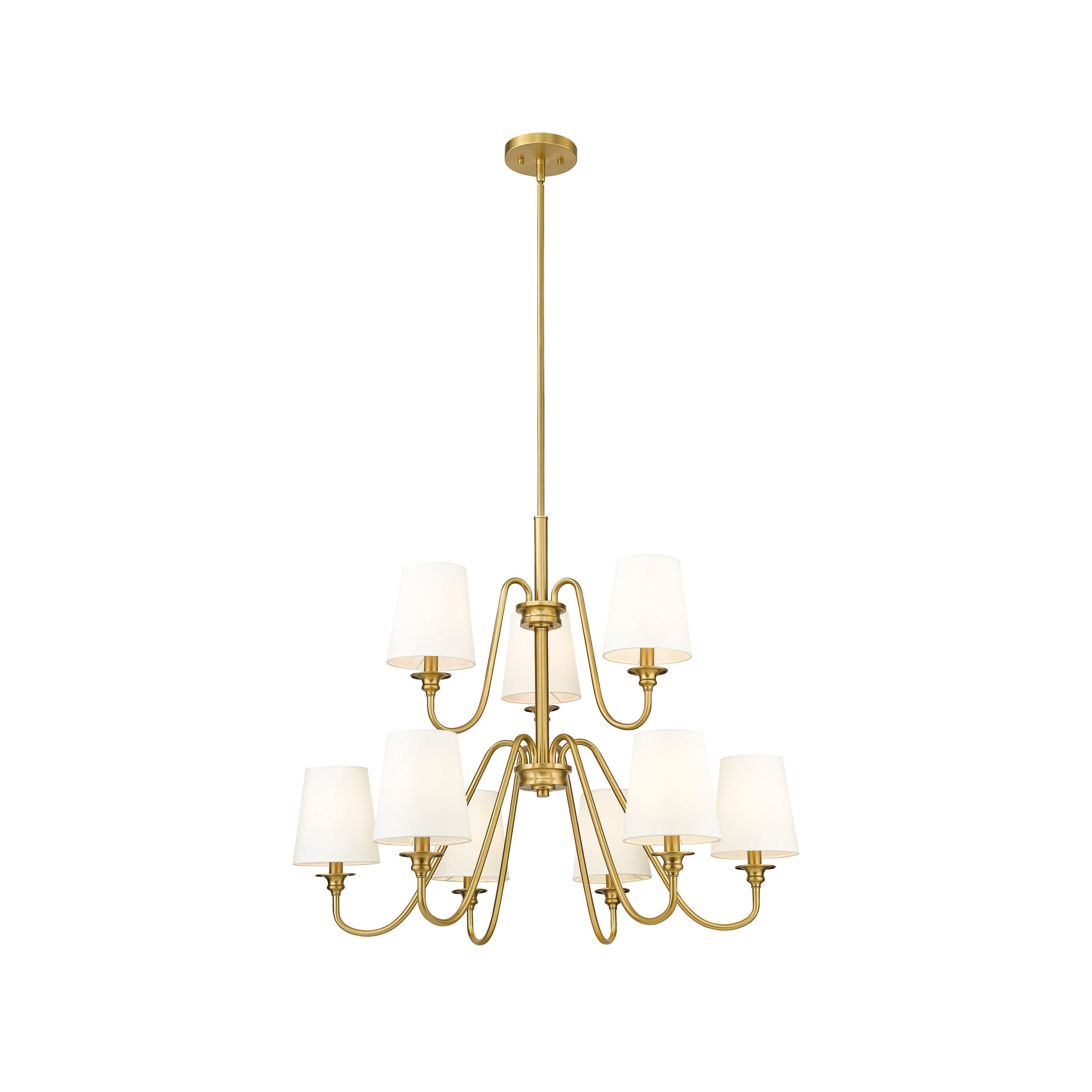 Amelia Brass Chandelier