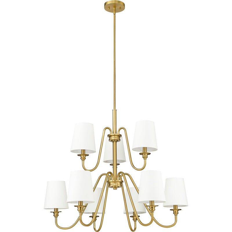 Amelia Brass Chandelier