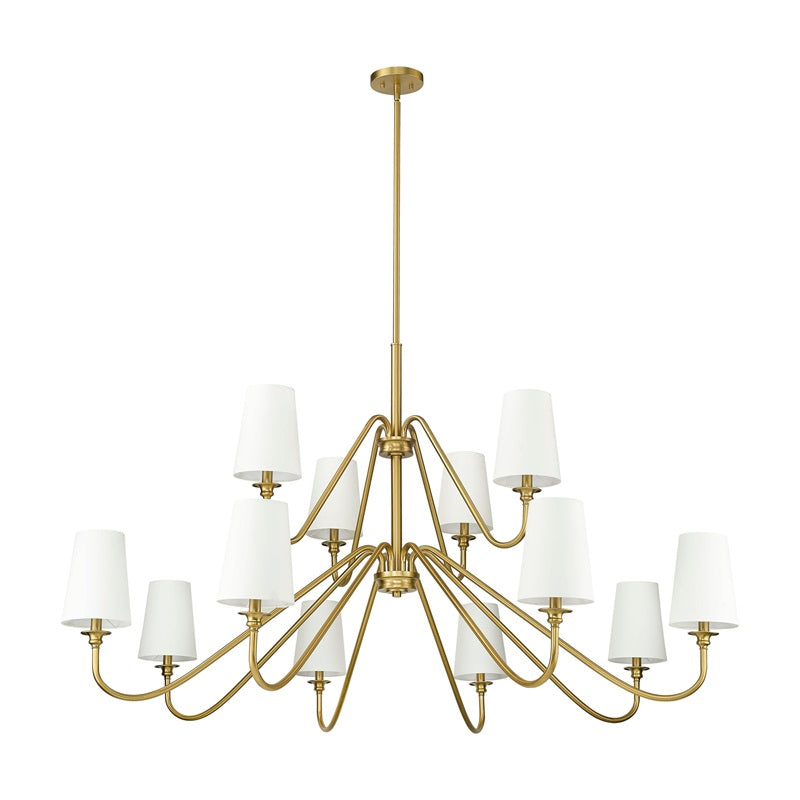 Amelia Brass Chandelier