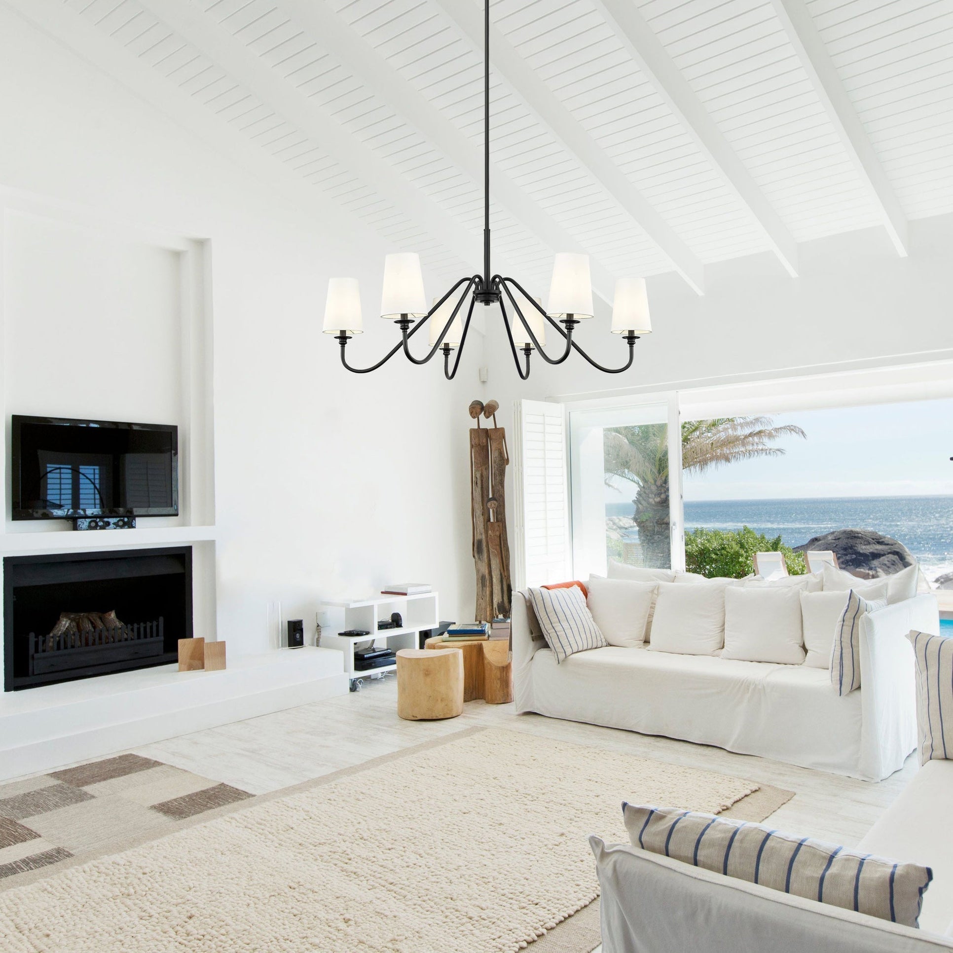 Amelia Brass Chandelier