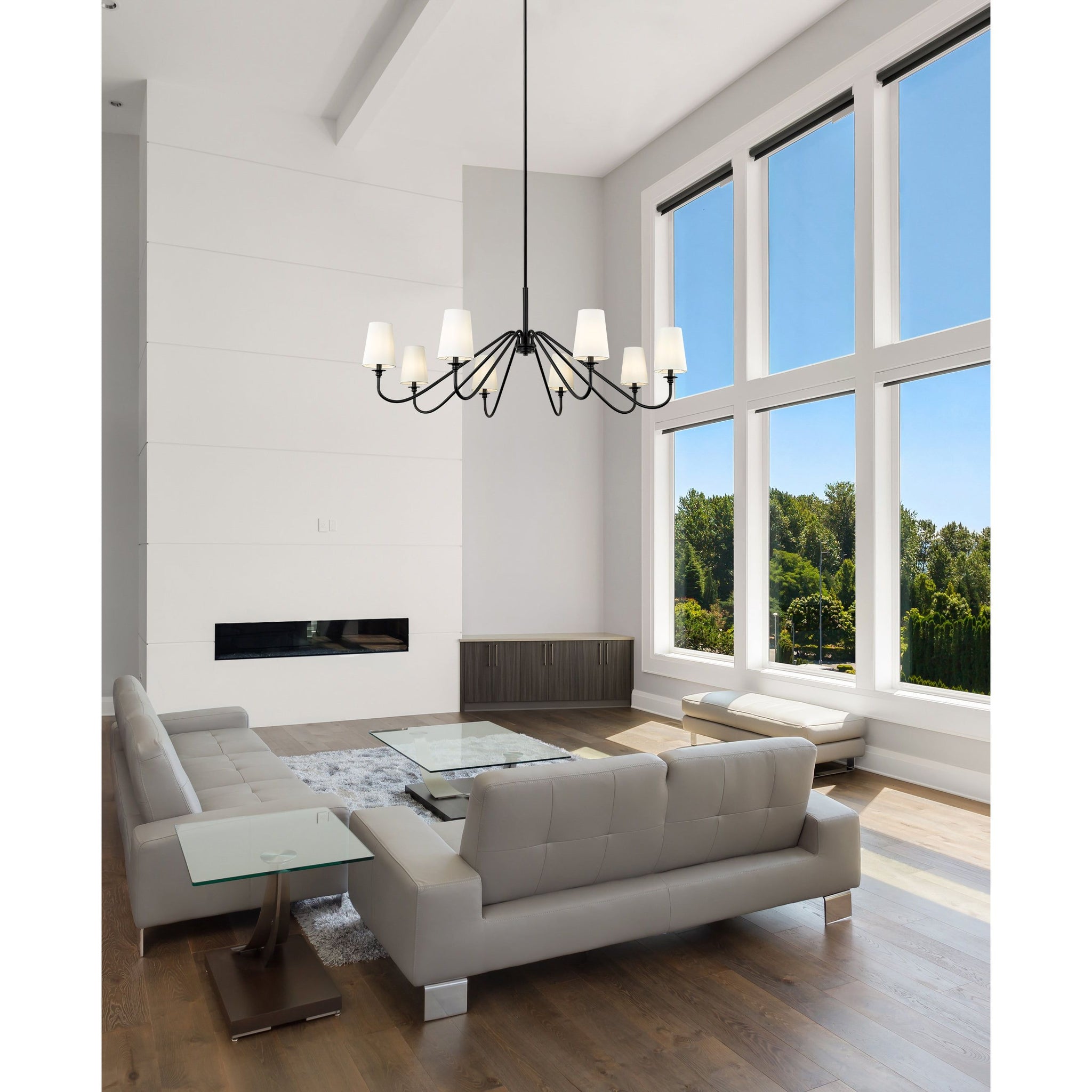Amelia Brass Chandelier