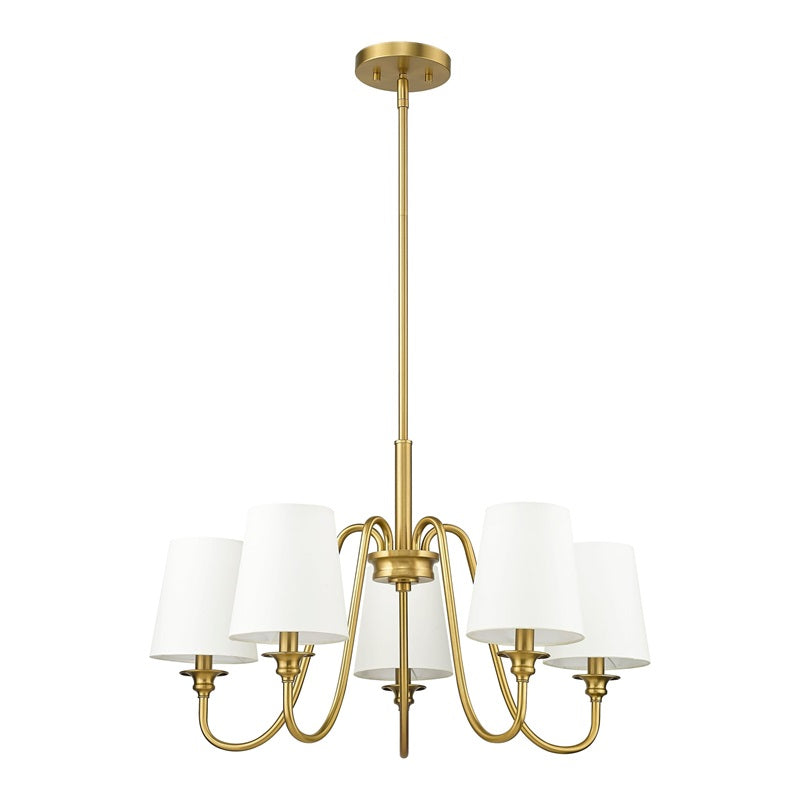 Amelia Brass Chandelier