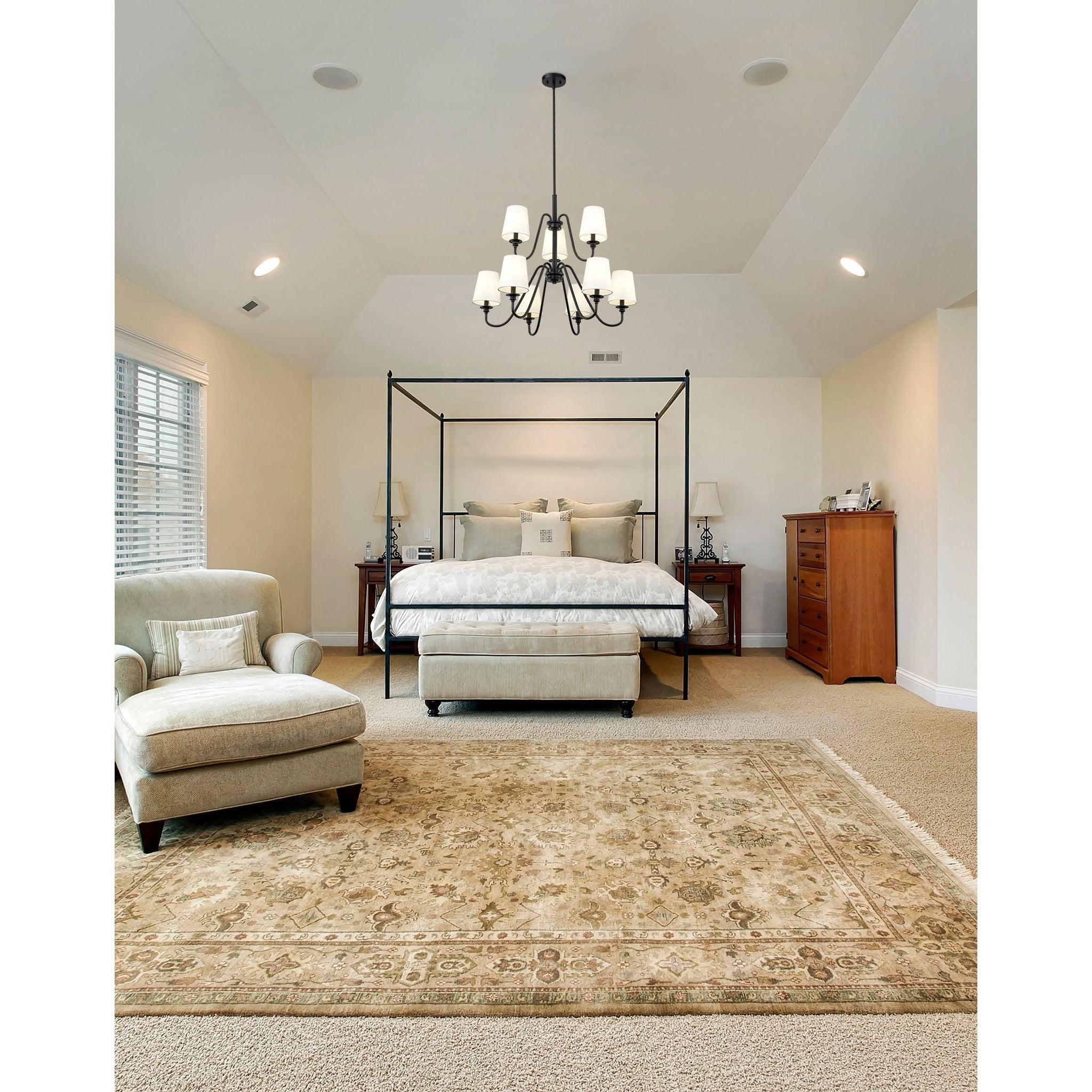 Amelia Brass Chandelier