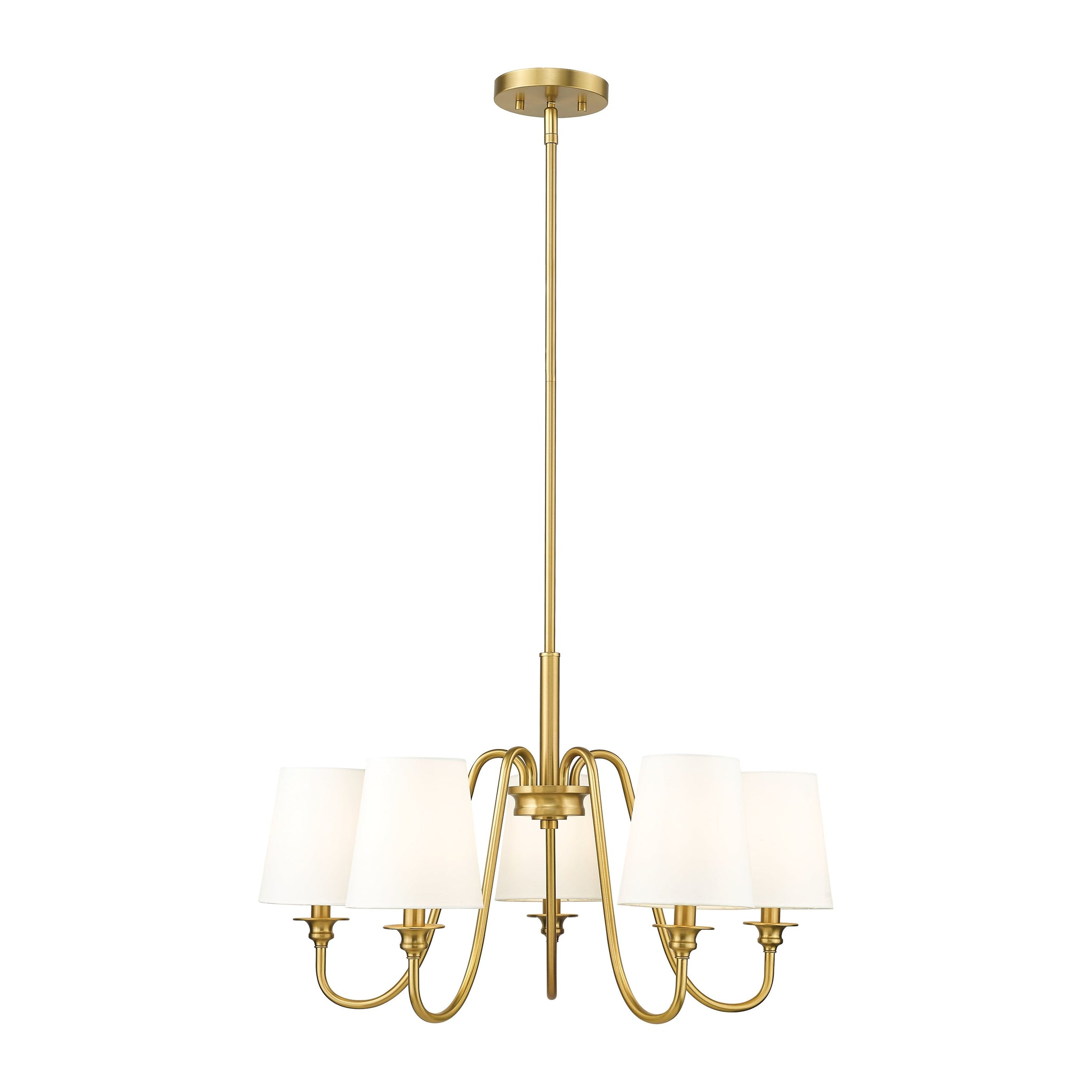 Amelia Brass Chandelier