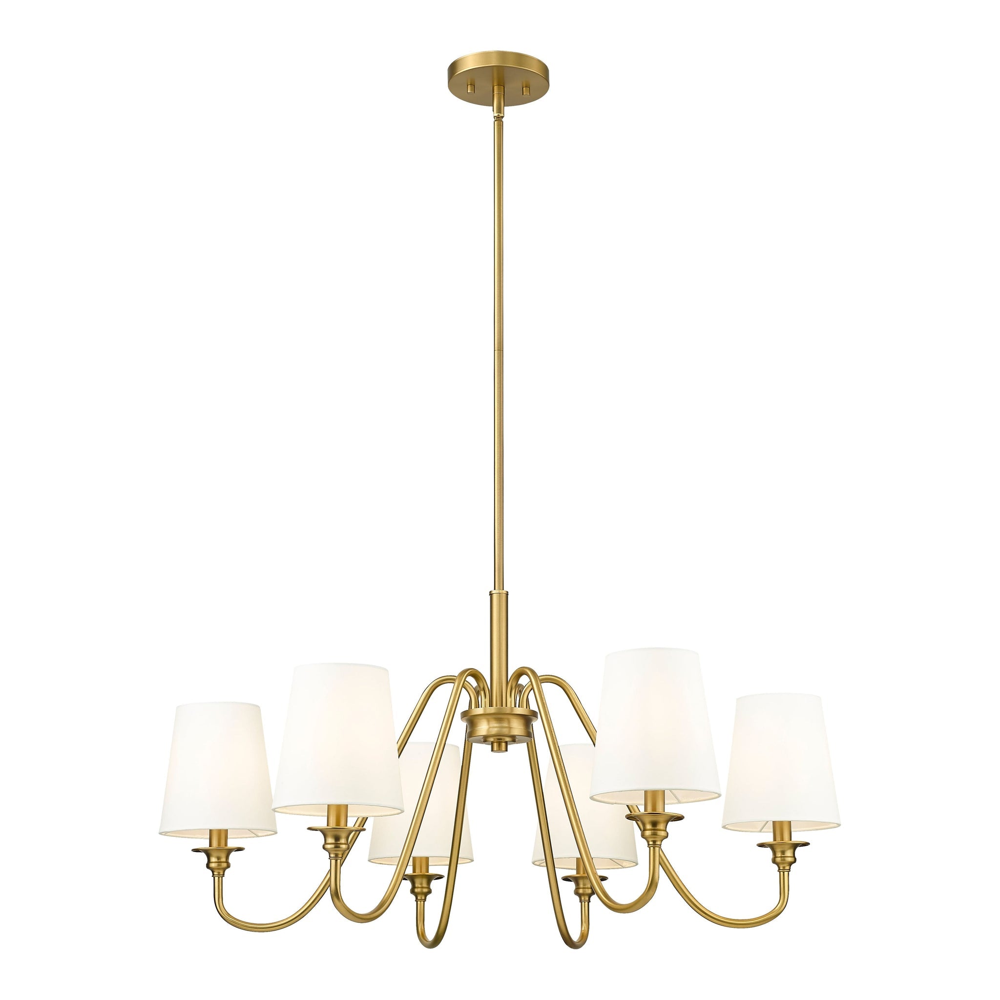 Amelia Brass Chandelier