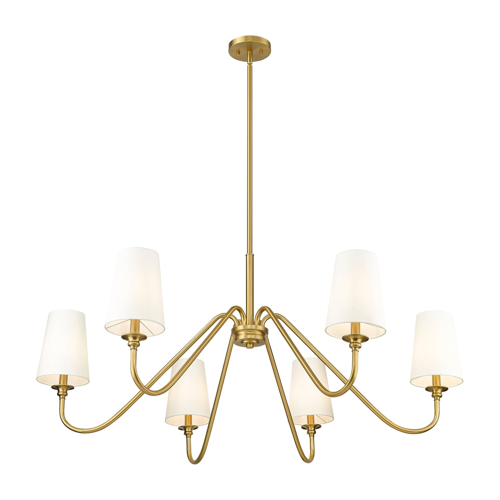 Amelia Brass Chandelier