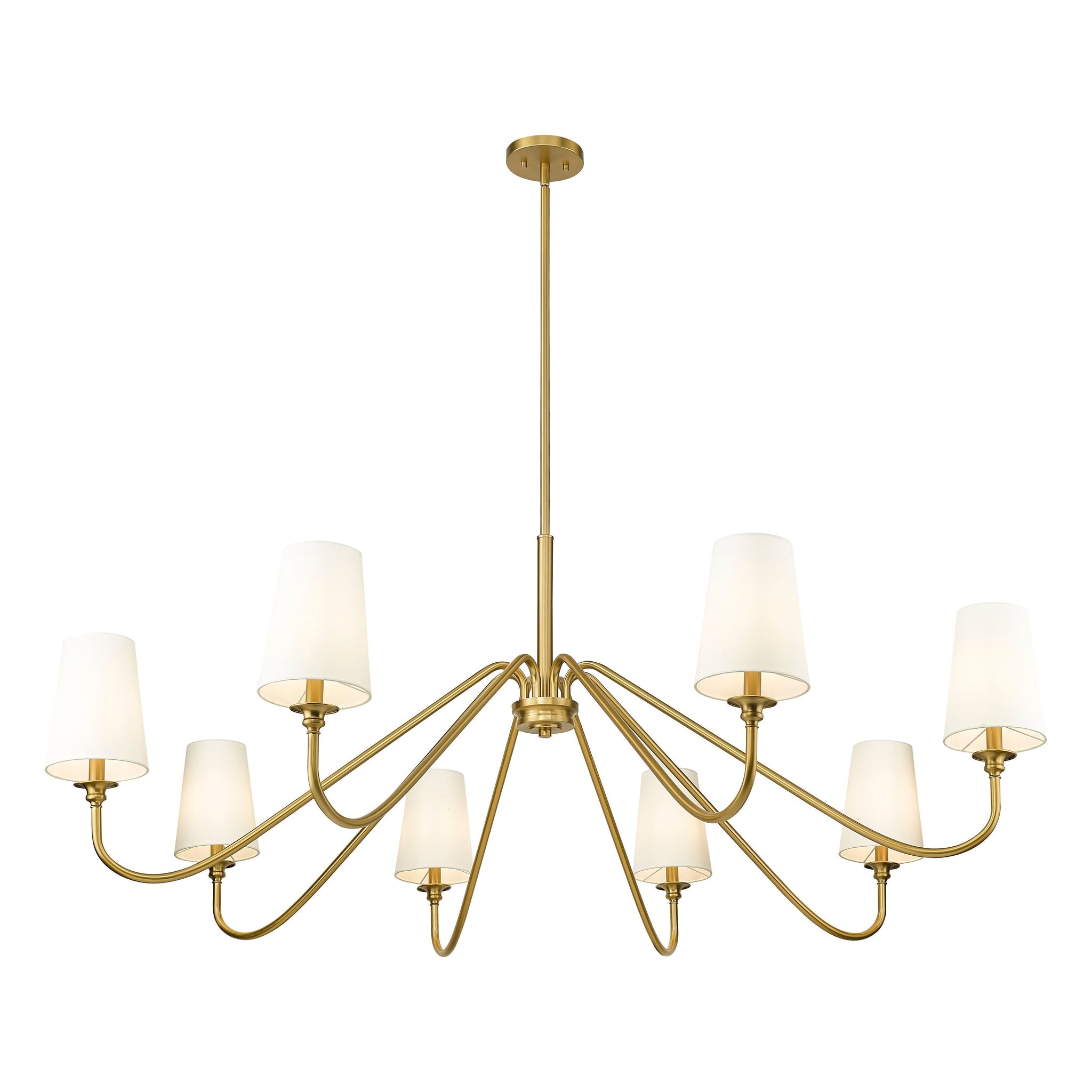 Amelia Brass Chandelier