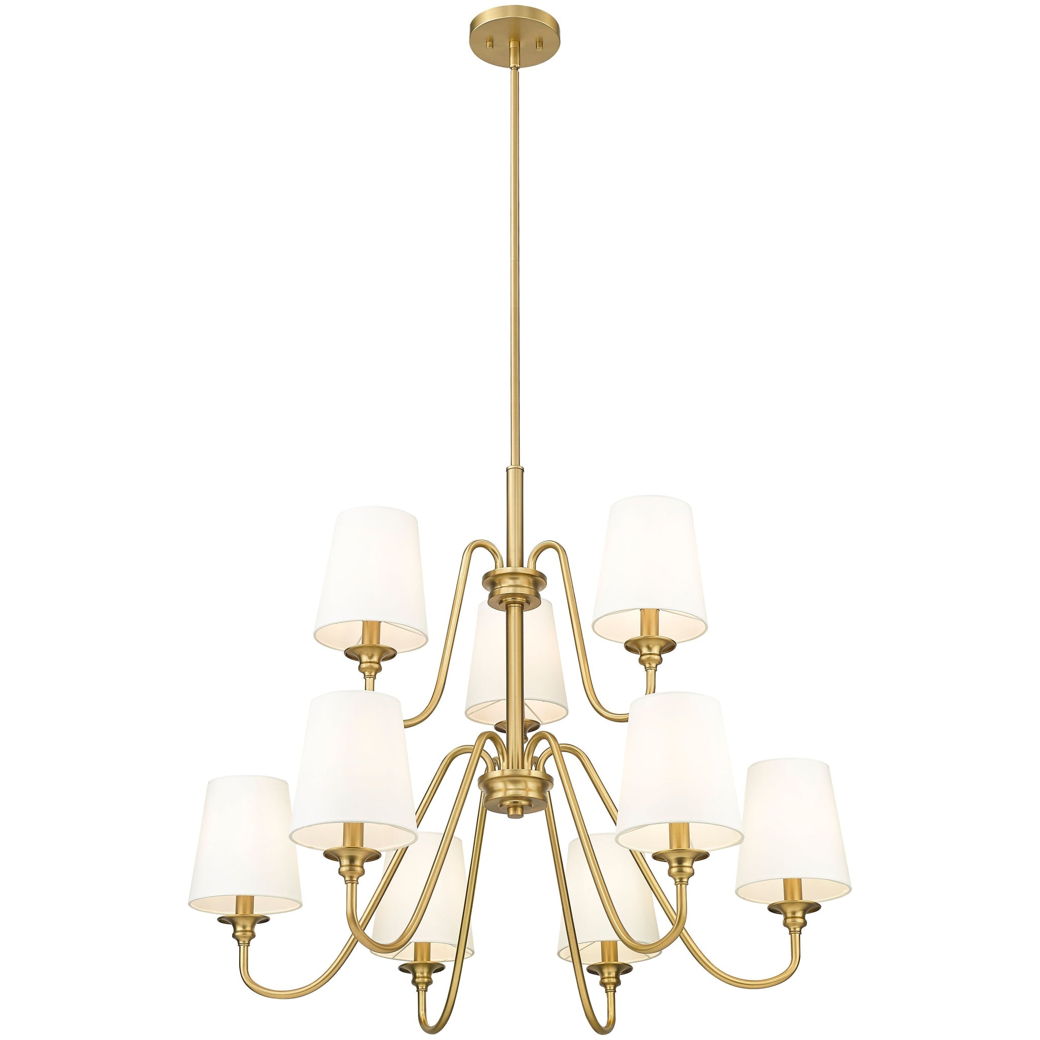 Amelia Brass Chandelier
