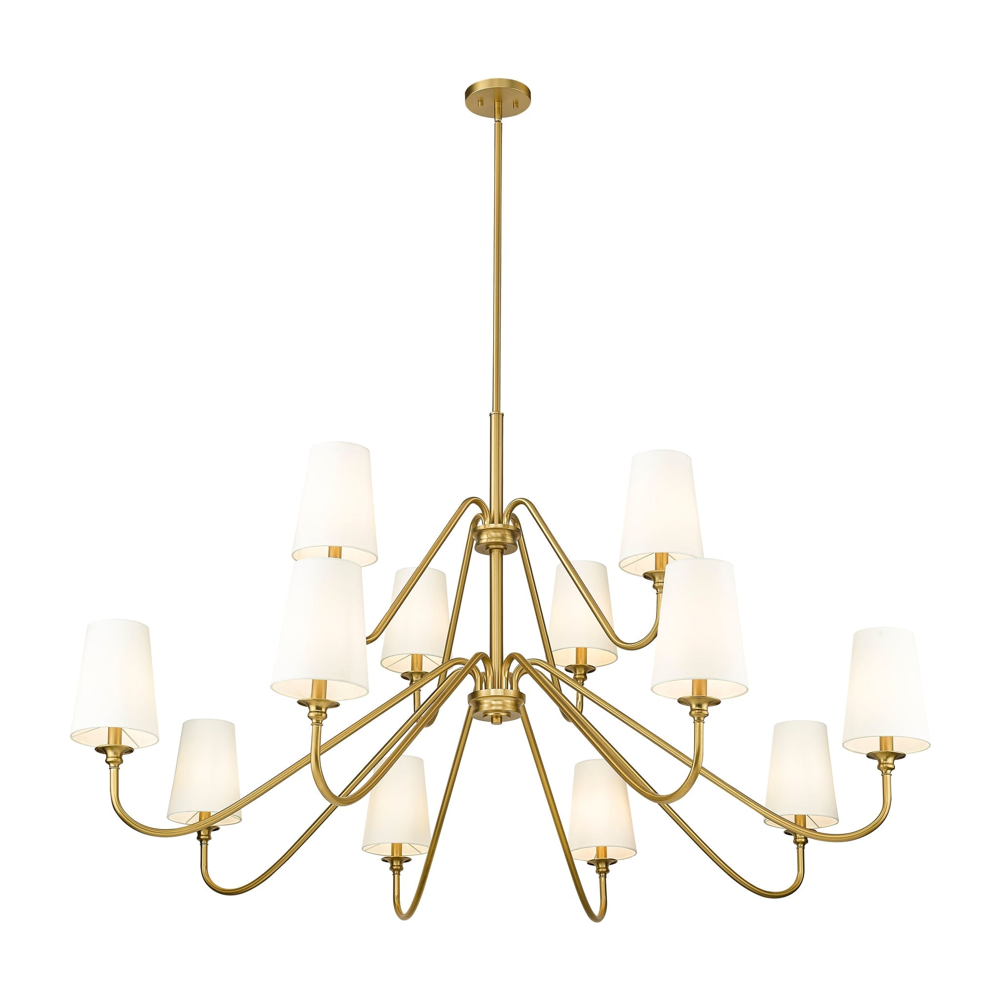 Amelia Brass Chandelier