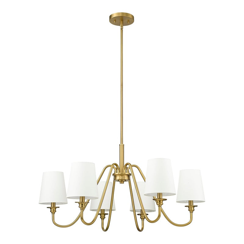 Amelia Brass Chandelier