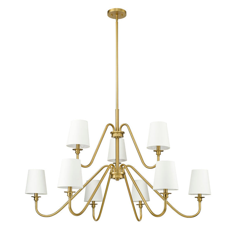 Amelia Brass Chandelier