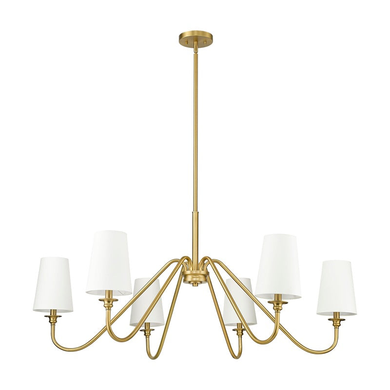 Amelia Brass Chandelier