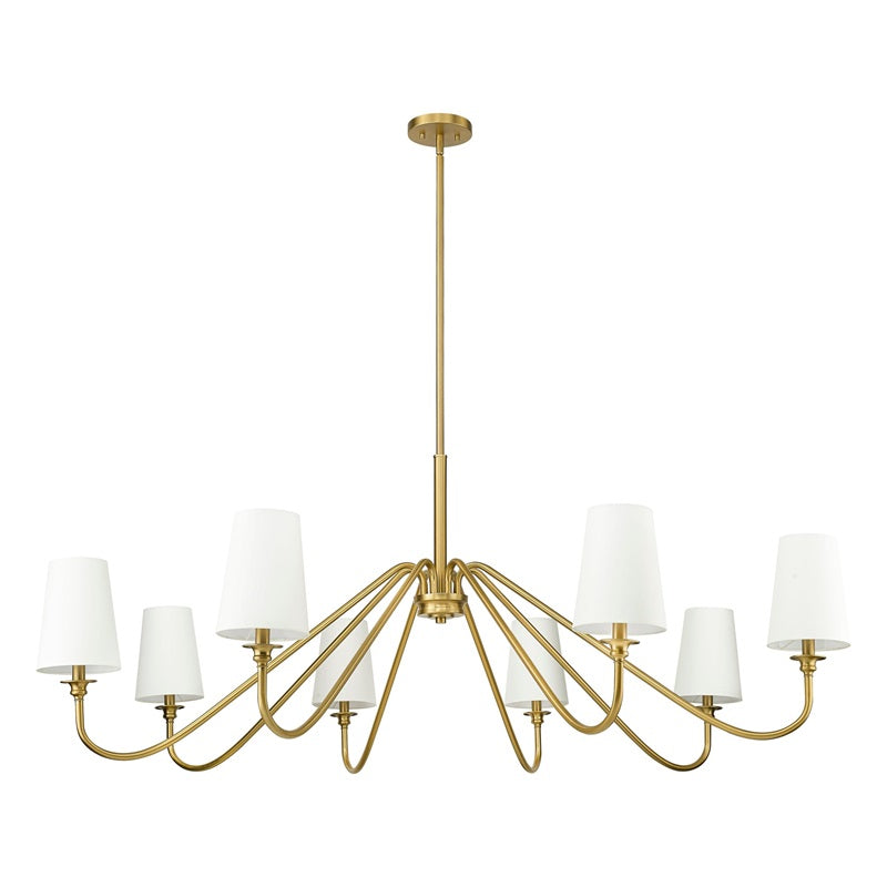Amelia Brass Chandelier