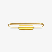 Dara Modern Minimalist LED Brass Wall Light-Neutral Decor