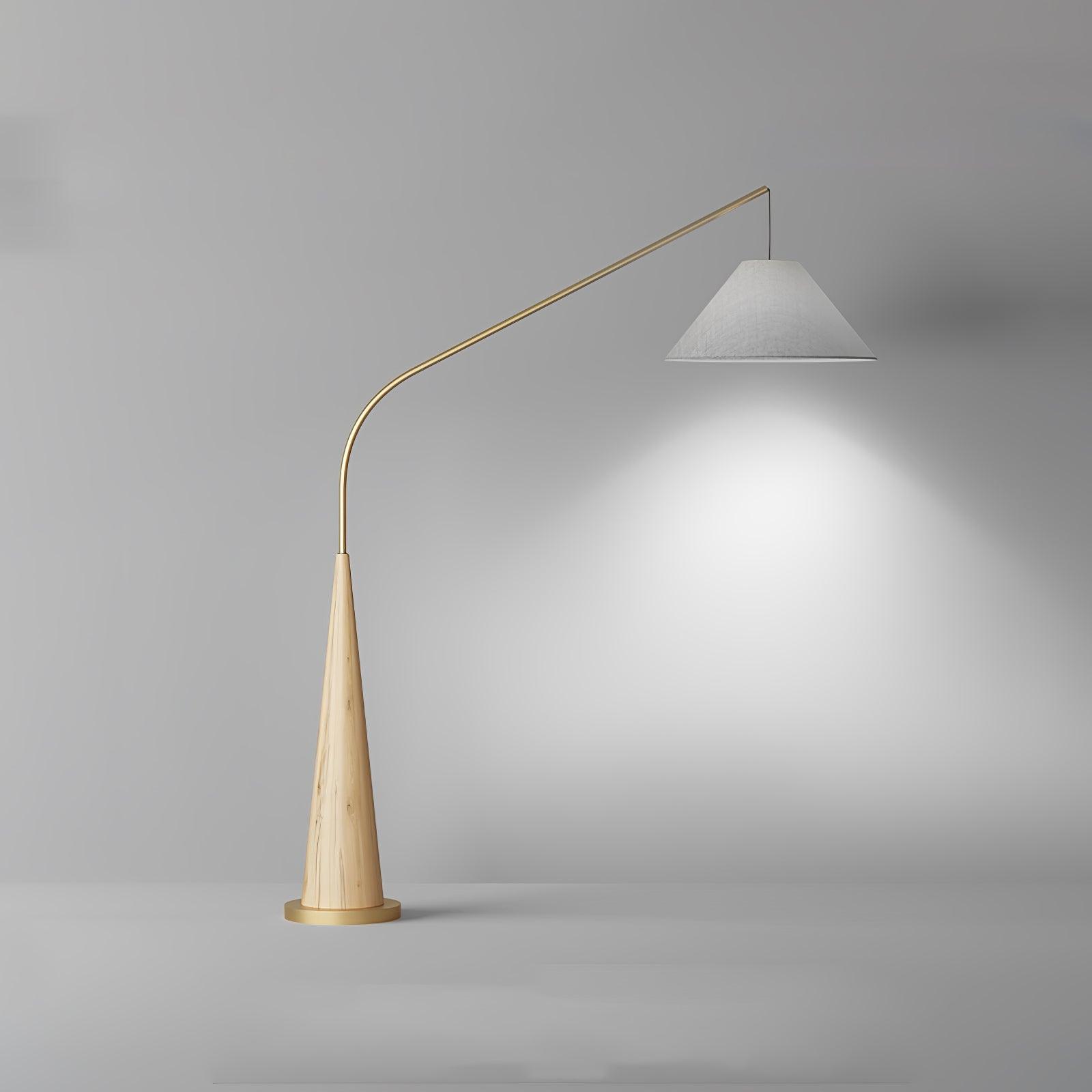 Solense Fabric Floor Lamp-Neutral Decor