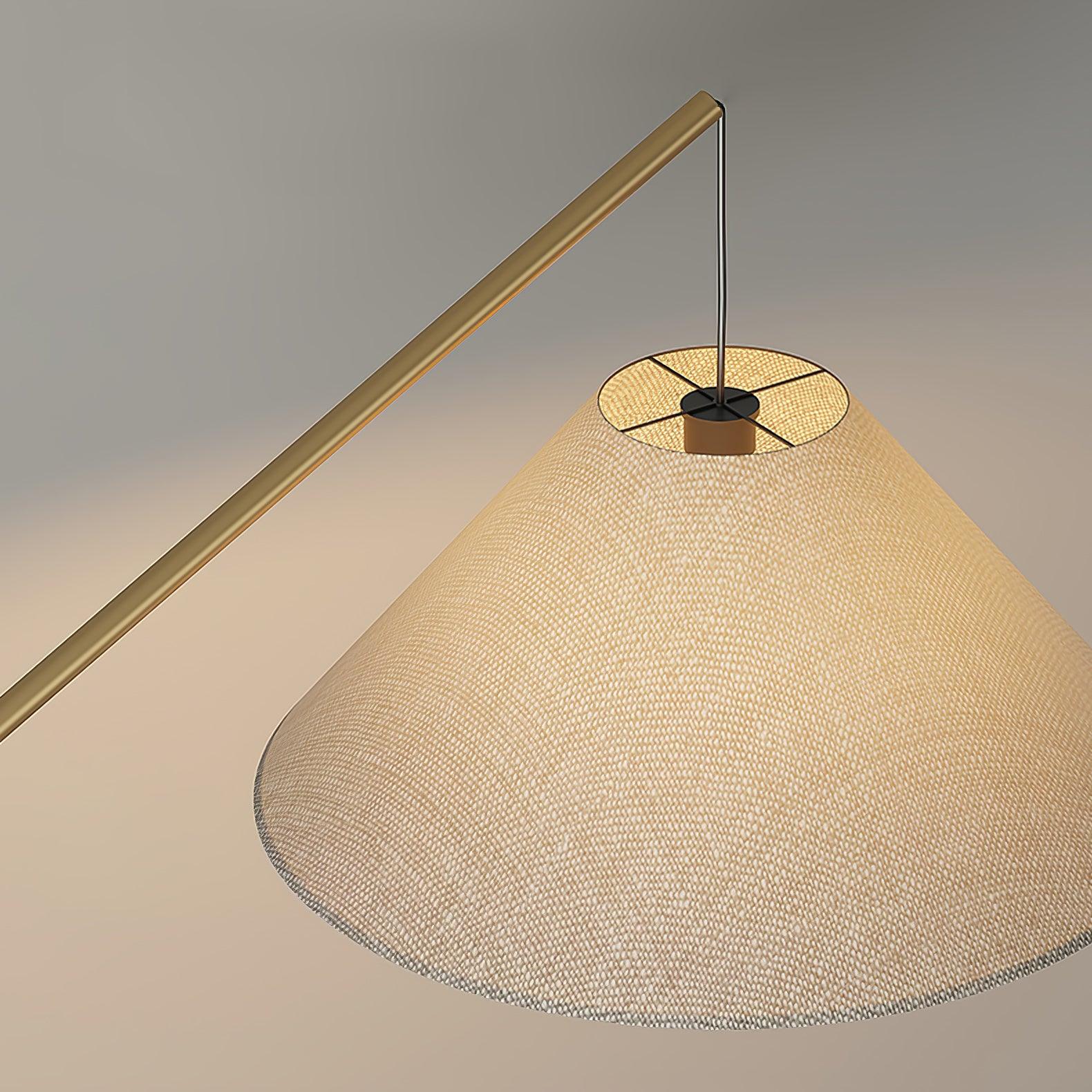 Solense Fabric Floor Lamp-Neutral Decor