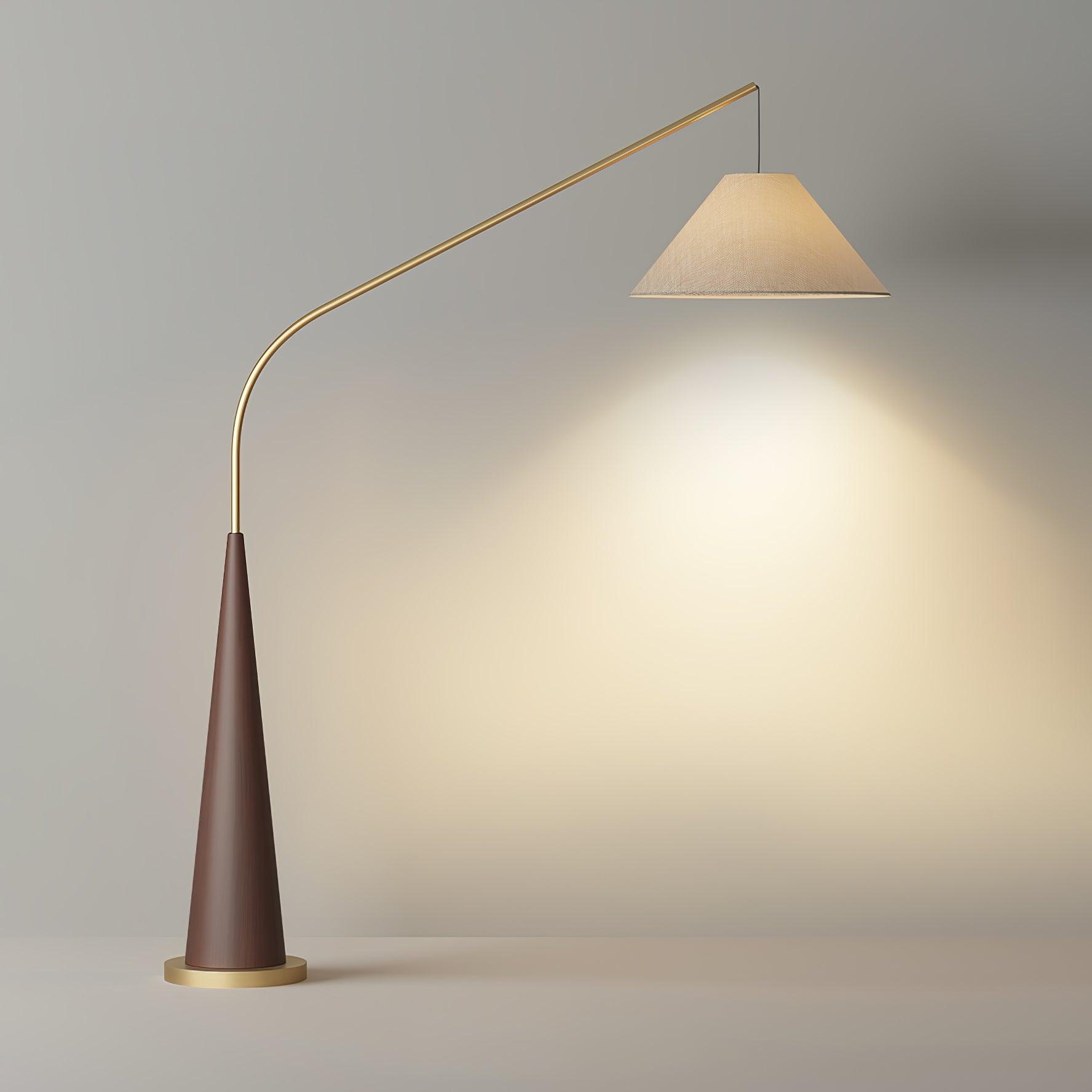 Solense Fabric Floor Lamp-Neutral Decor