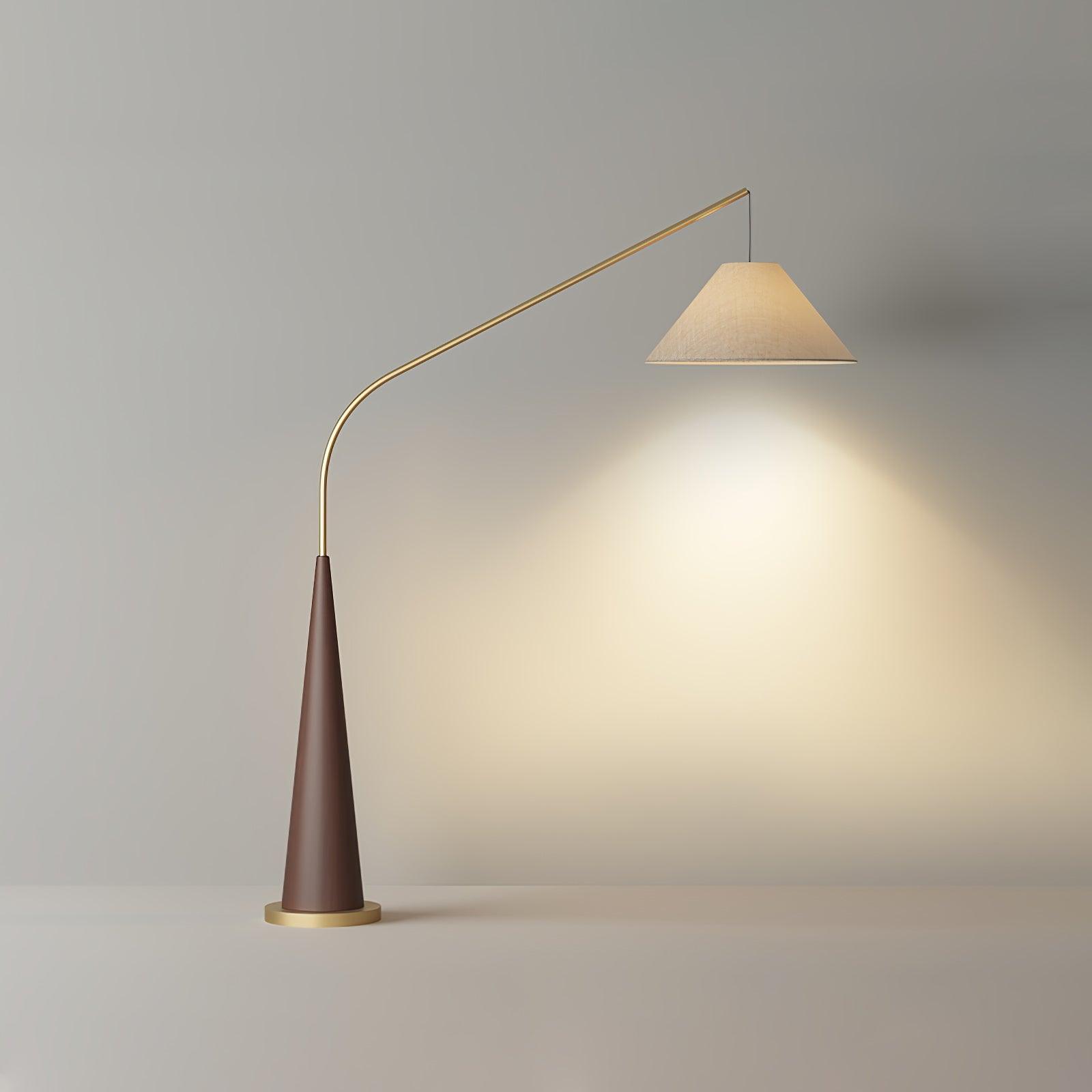 Solense Fabric Floor Lamp-Neutral Decor