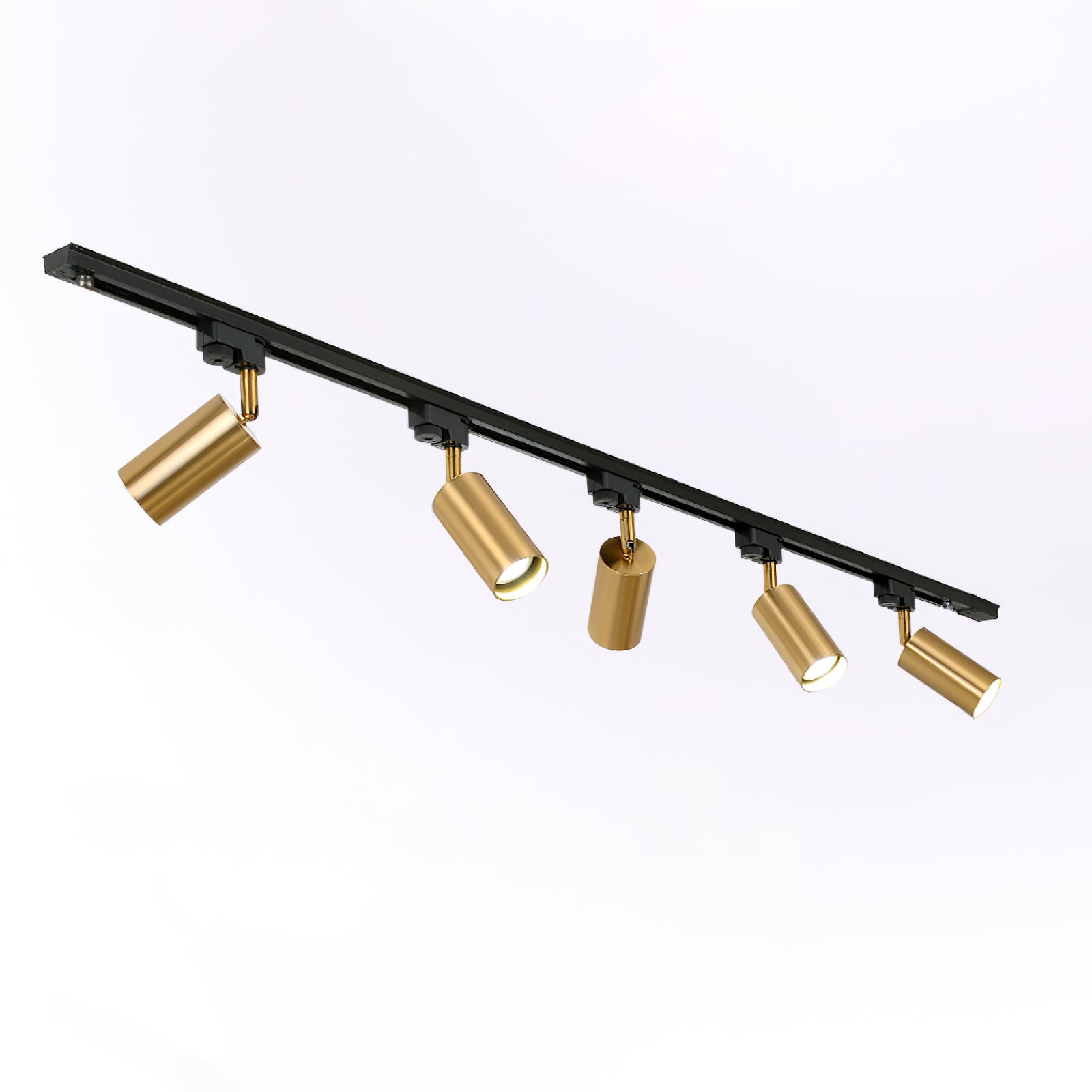 Bera Track Light Gilded Cylindrical for Living Room-Neutral Decor