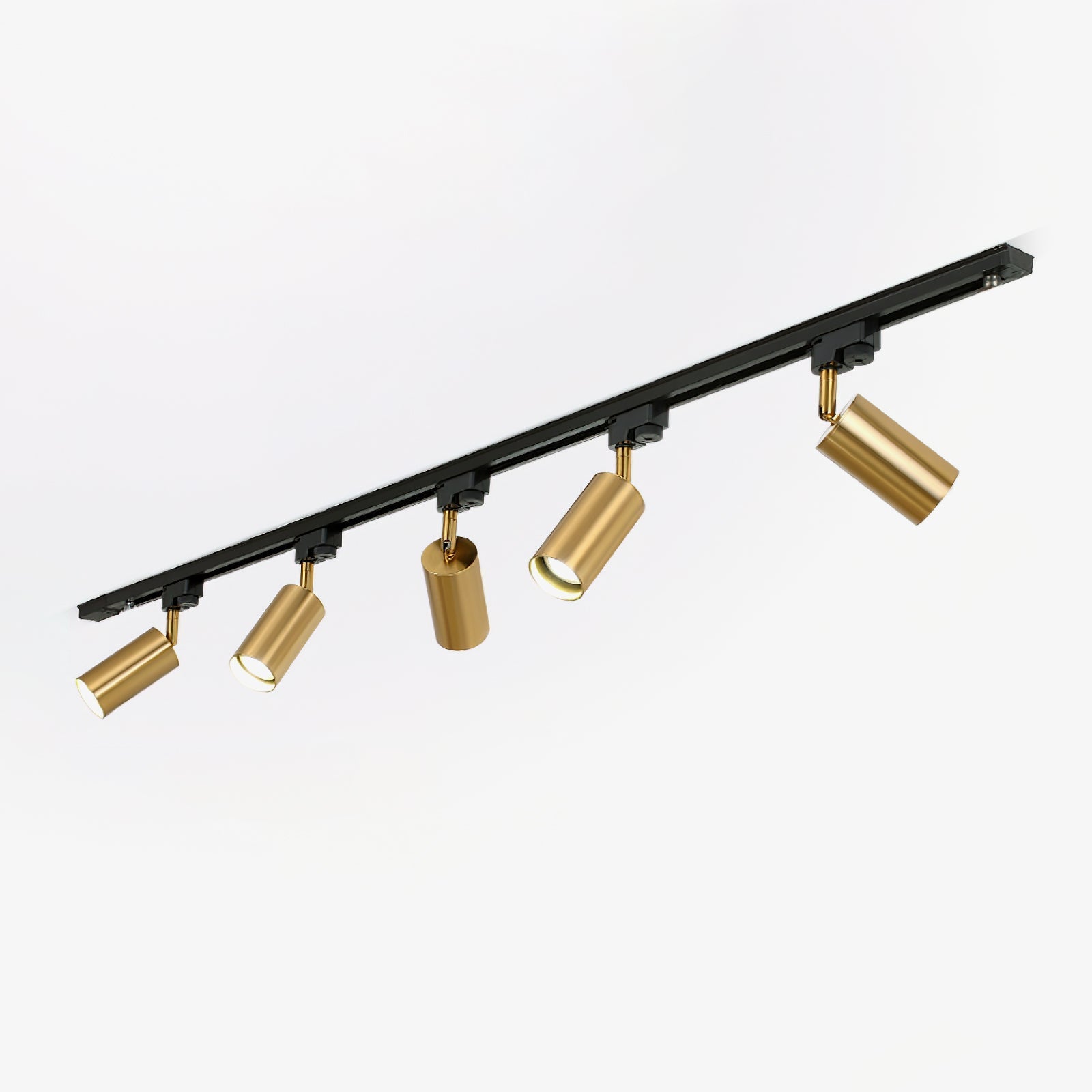 Bera Track Light Gilded Cylindrical for Living Room-Neutral Decor