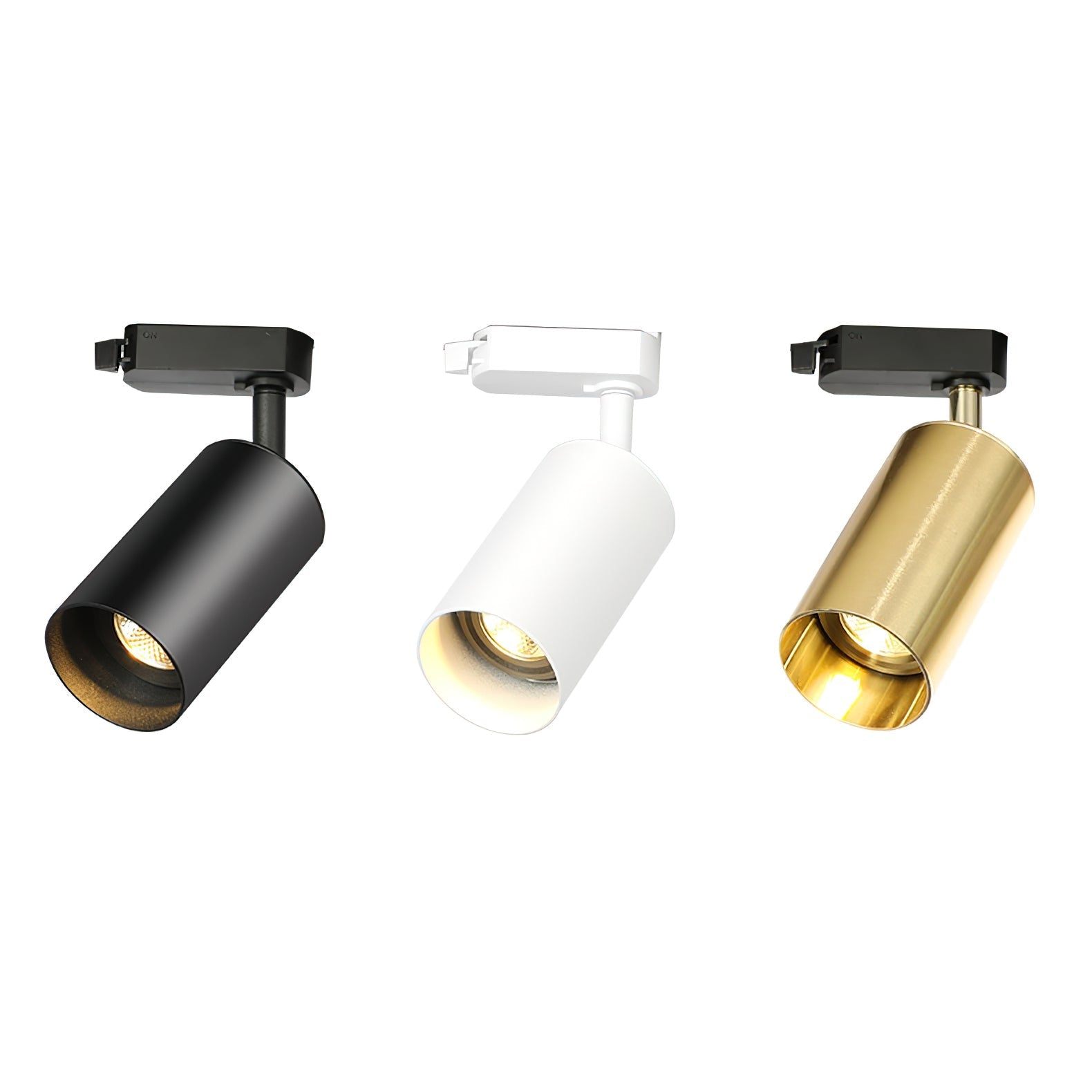 Bera Track Light Gilded Cylindrical for Living Room-Neutral Decor