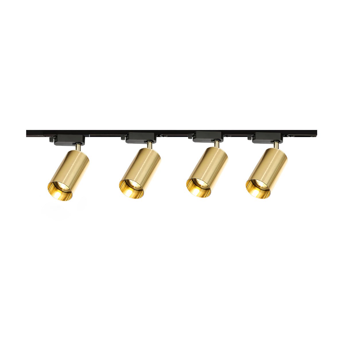 Bera Track Light Gilded Cylindrical for Living Room-Neutral Decor