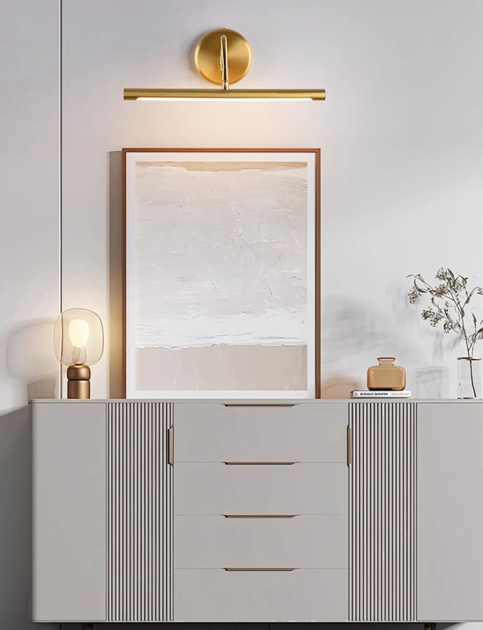 Nina Arc Vanity Wall Light-Neutral Decor
